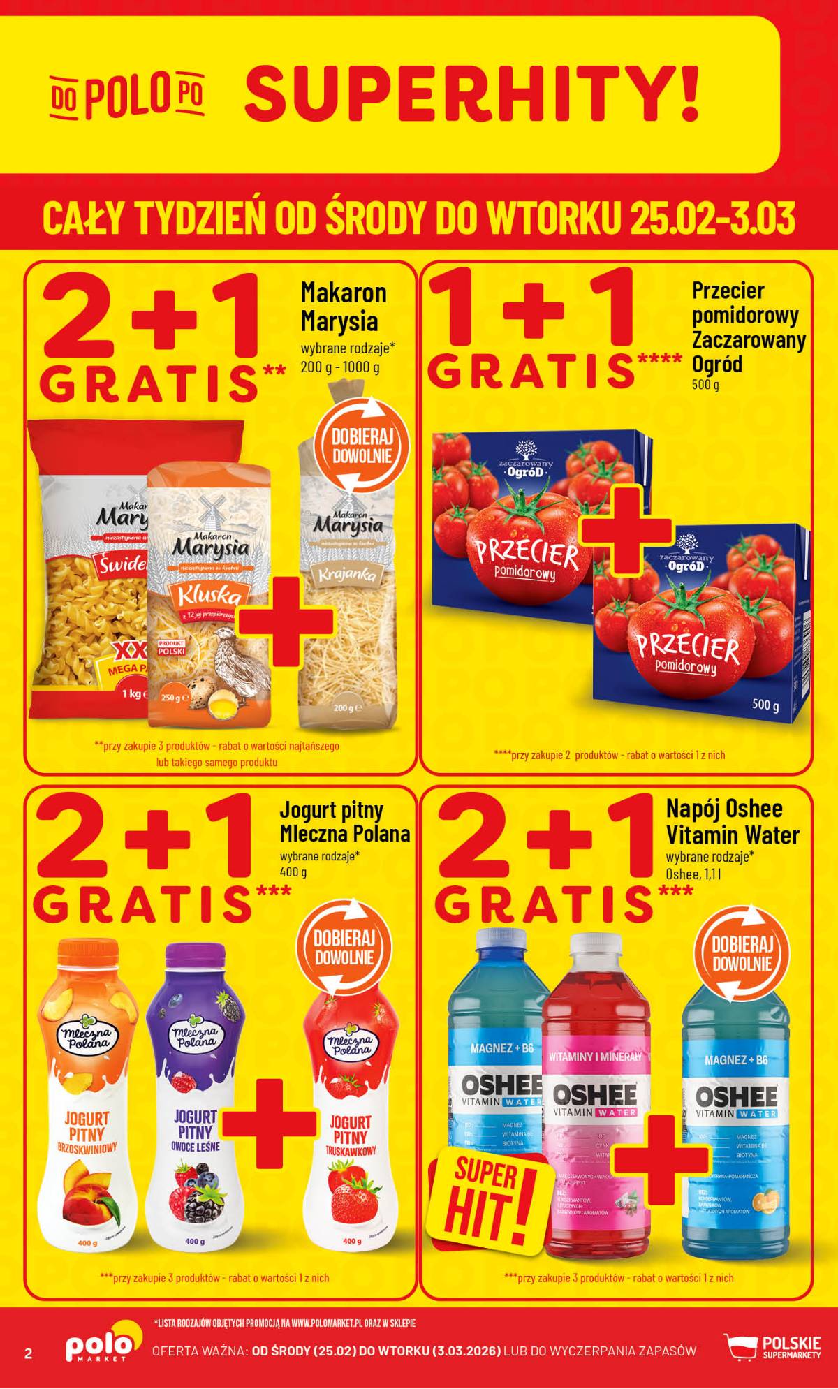 POLOmarket - Gazetka POLOmarket 2 puslapis