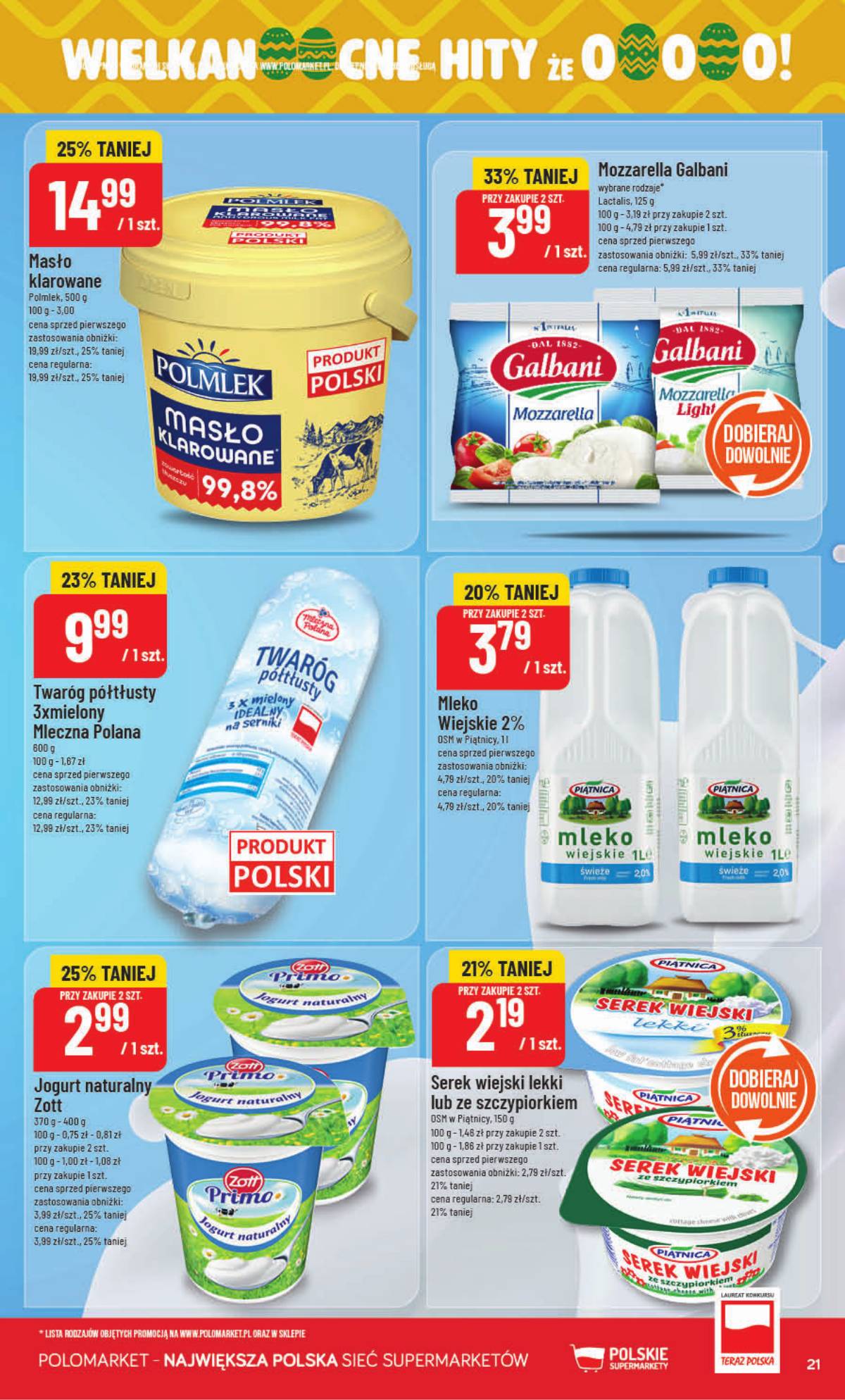 POLOmarket - Gazetka POLOmarket 21 puslapis