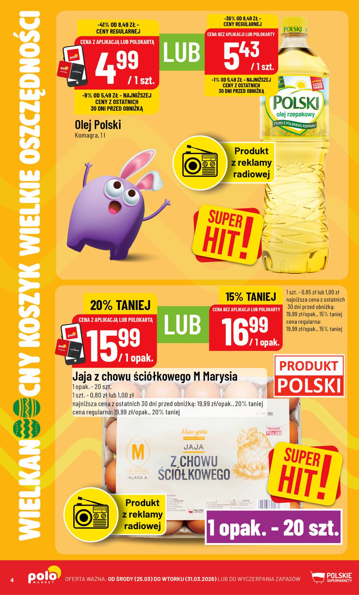POLOmarket - Katalog Wielkanocny koszyk, wielkie oszczędności 4 puslapis