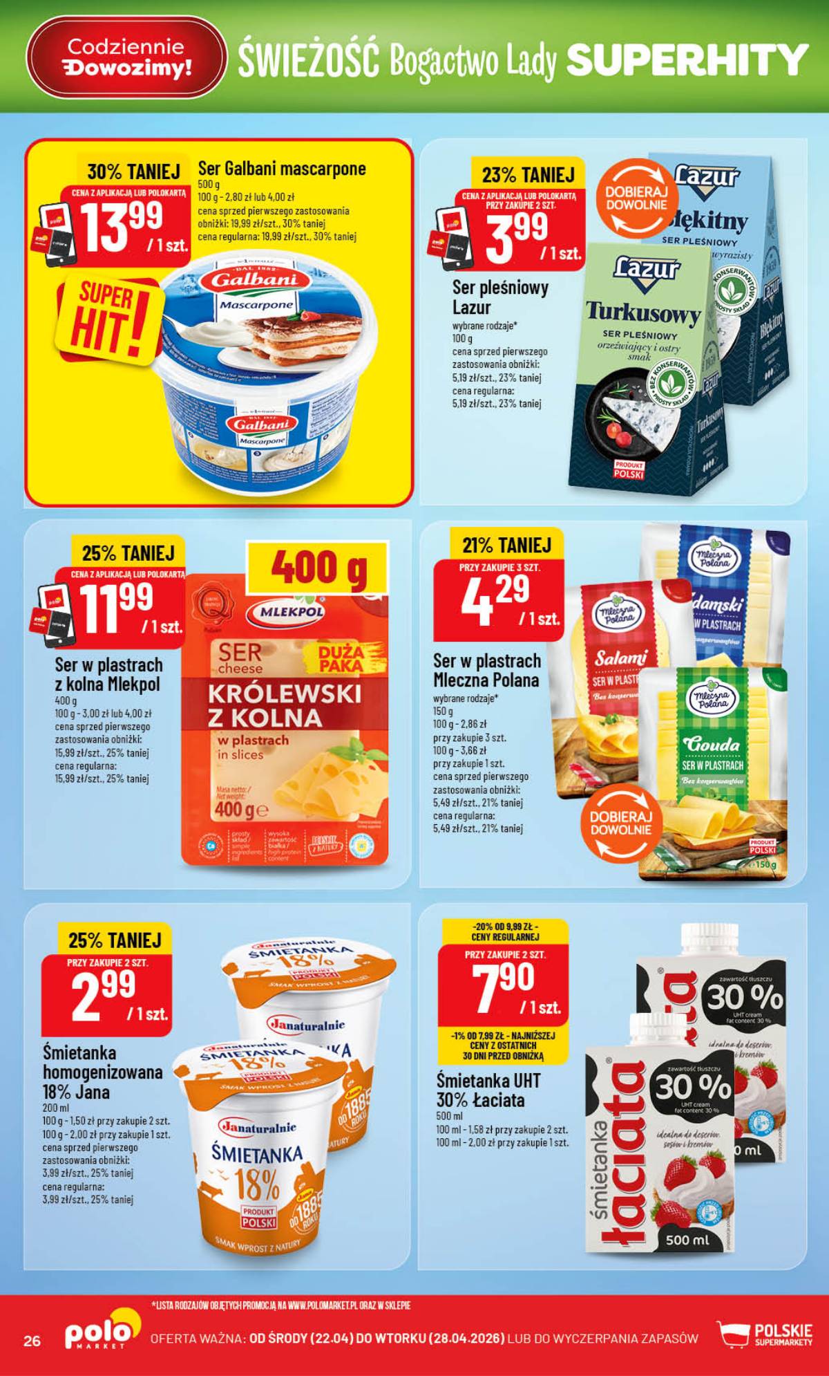 POLOmarket - Gazetka POLOmarket 26 puslapis
