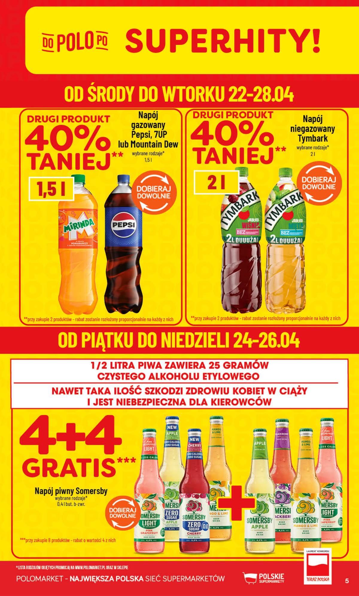 POLOmarket - Gazetka POLOmarket 5 puslapis