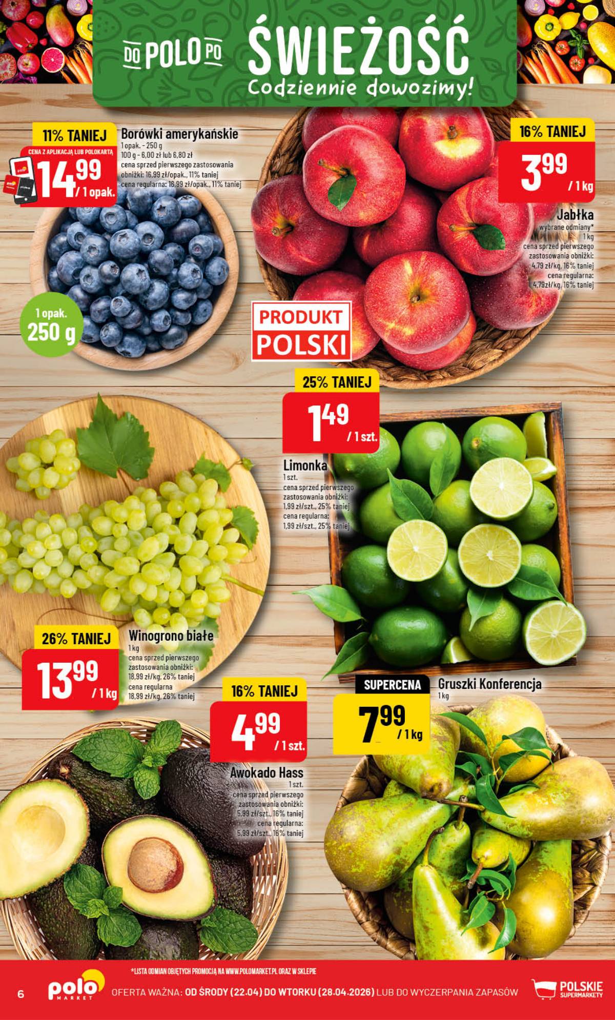 POLOmarket - Gazetka POLOmarket 6 puslapis