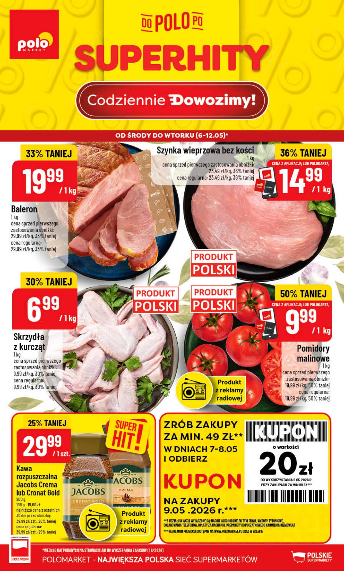 POLOmarket - Gazetka POLOmarket 1 puslapis