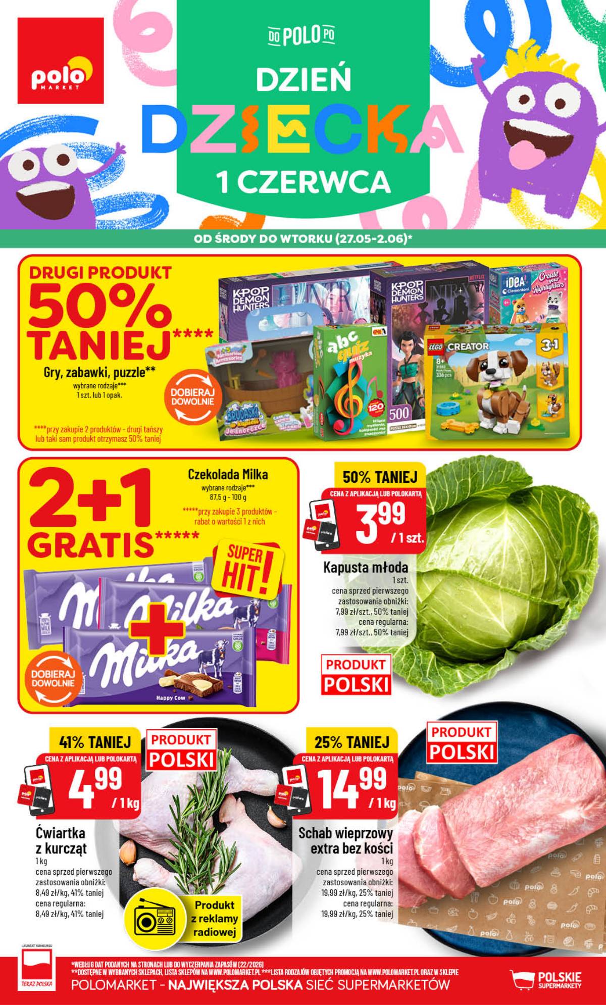 POLOmarket - Gazetka POLOmarket 1 puslapis