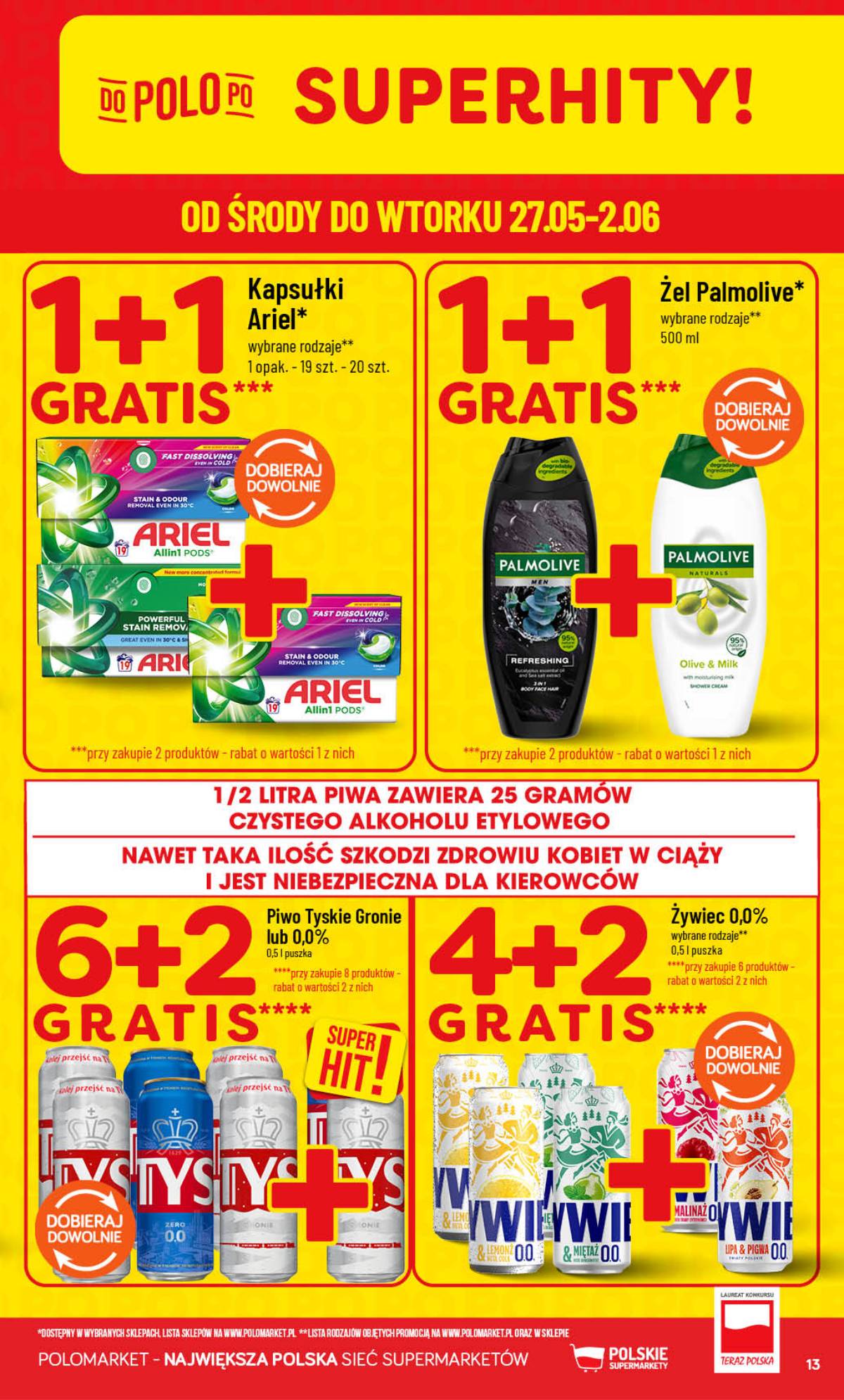 POLOmarket - Gazetka POLOmarket 13 puslapis