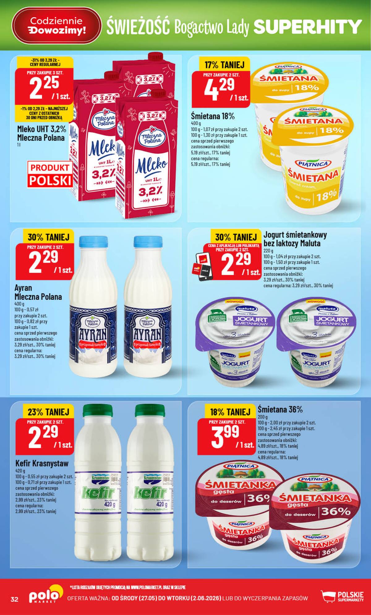 POLOmarket - Gazetka POLOmarket 32 puslapis