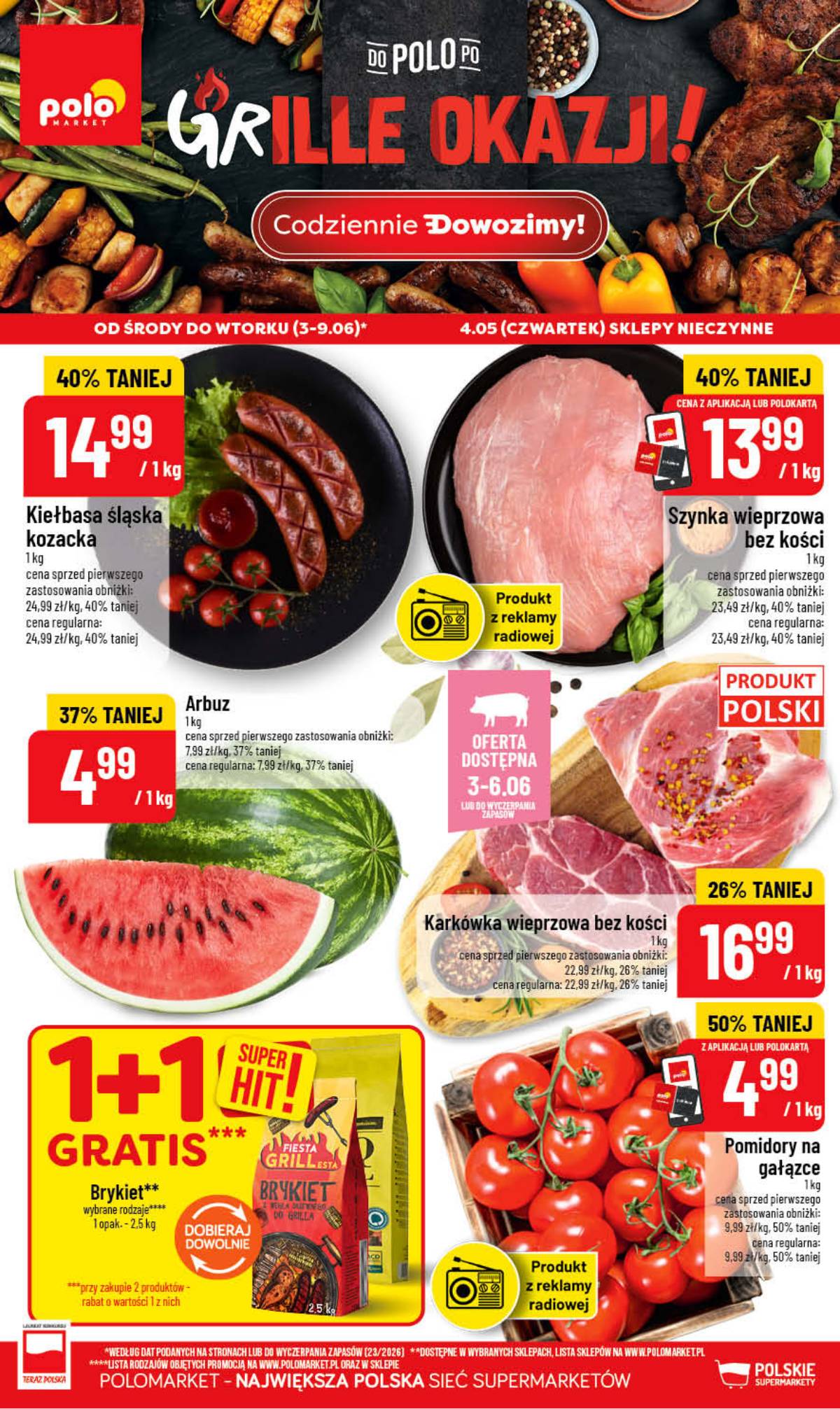 POLOmarket - Gazetka POLOmarket 1 puslapis