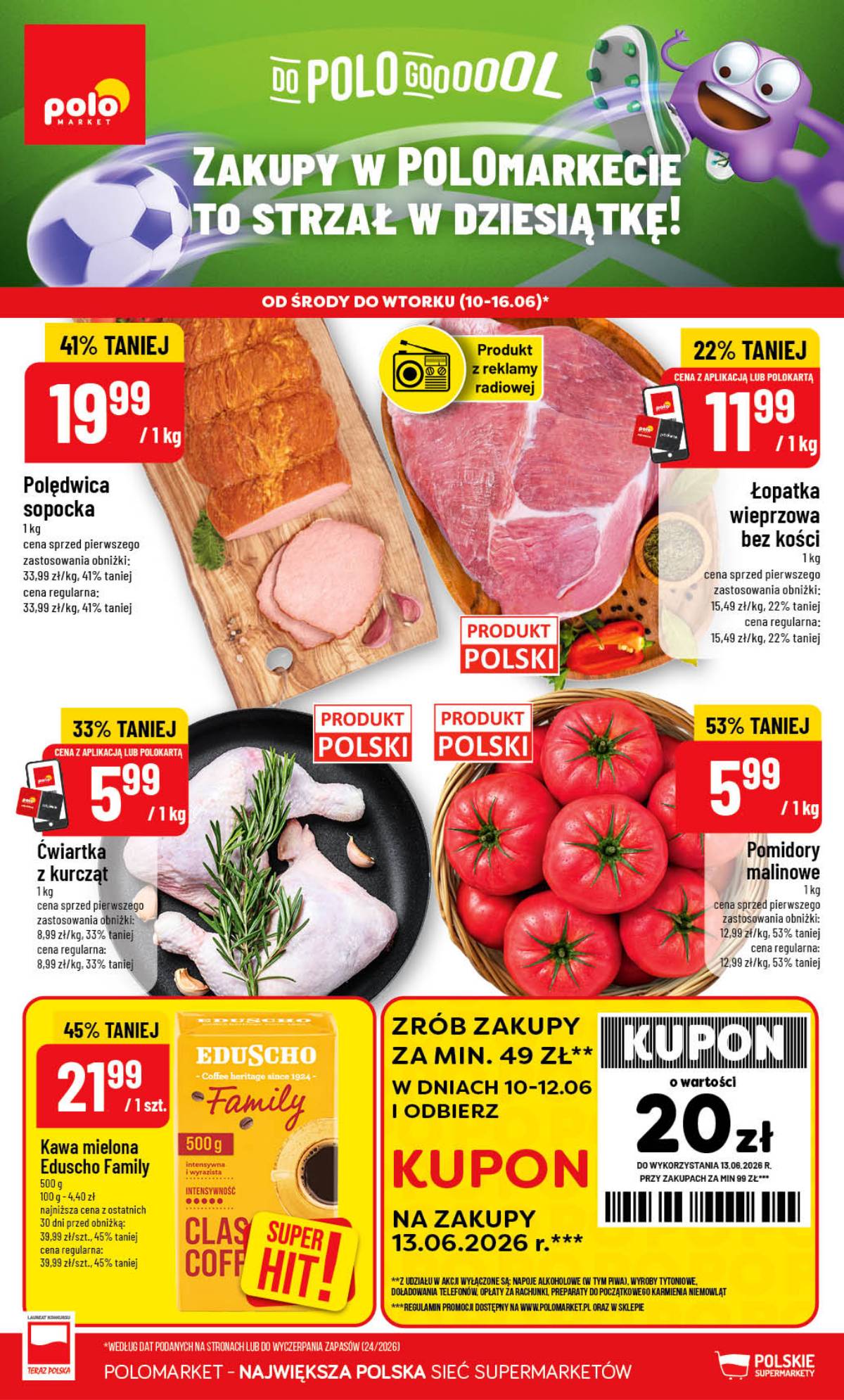 POLOmarket - Gazetka POLOmarket 1 puslapis