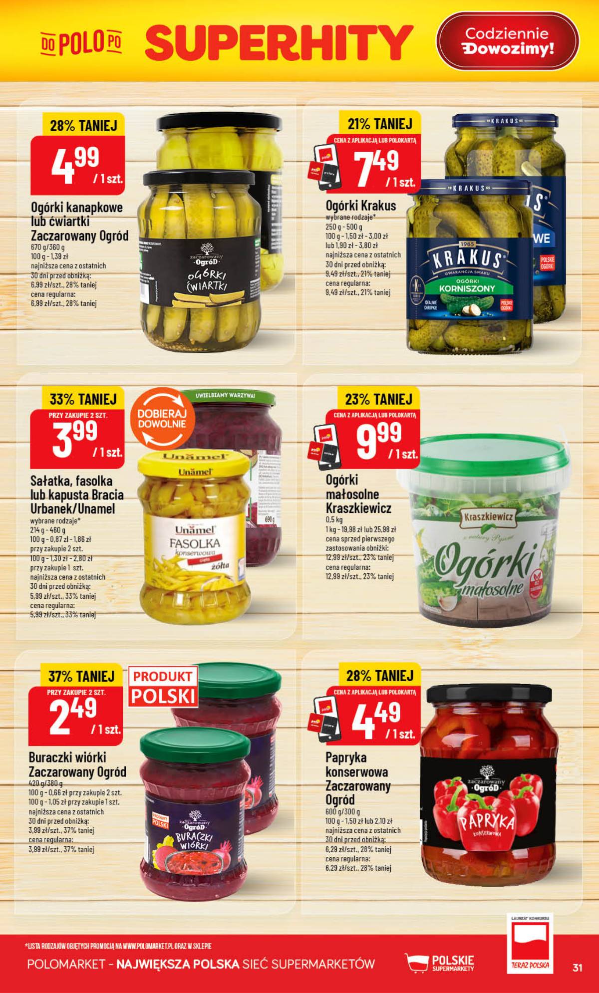 POLOmarket - Gazetka POLOmarket 31 puslapis