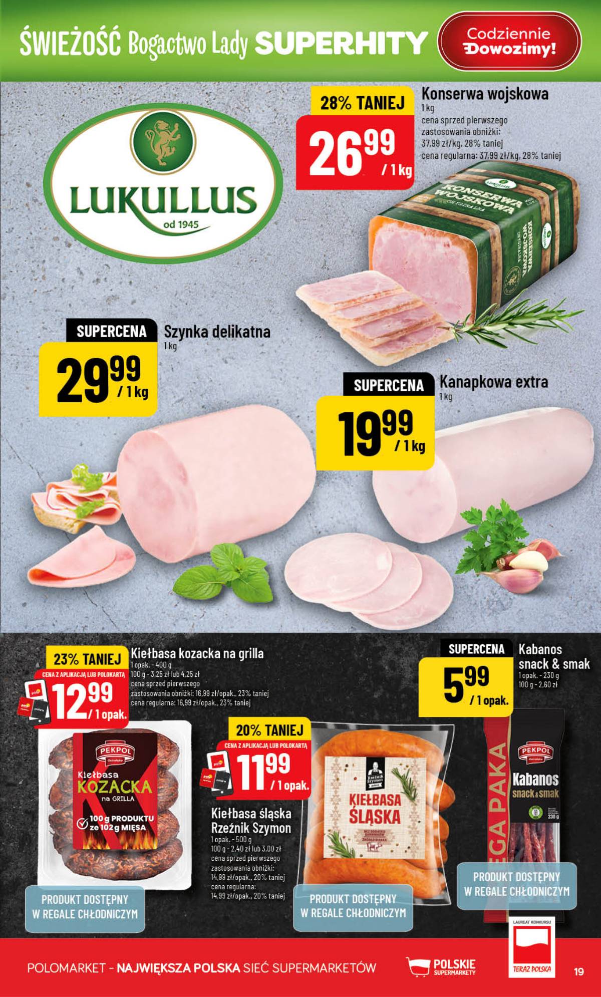 POLOmarket - Gazetka POLOmarket 19 puslapis