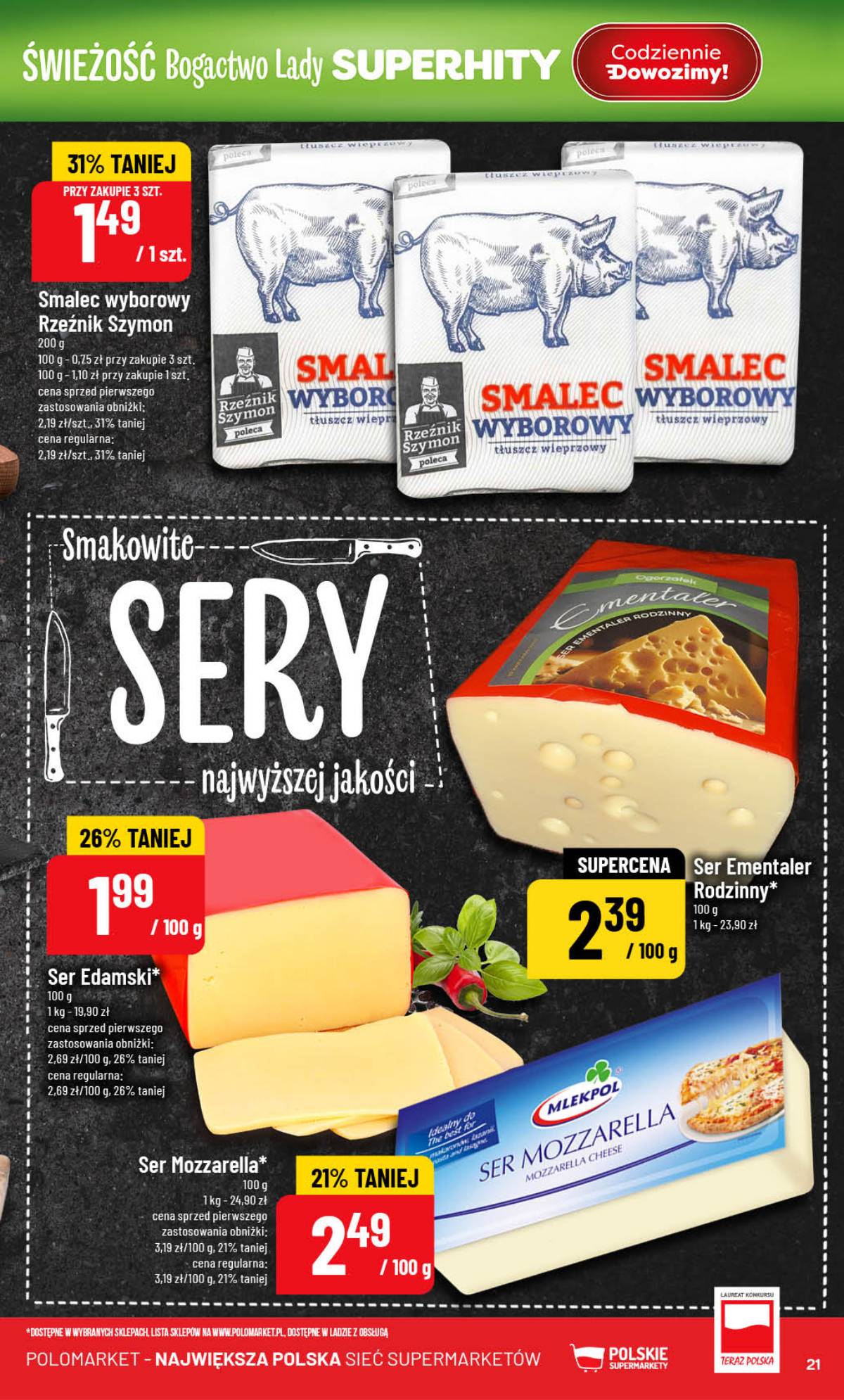 POLOmarket - Gazetka POLOmarket 21 puslapis