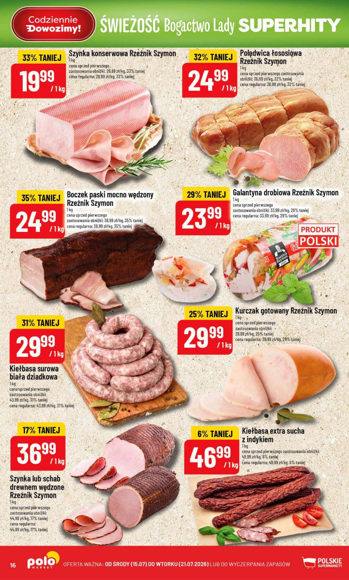 POLOmarket - Gazetka POLOmarket 16 puslapis