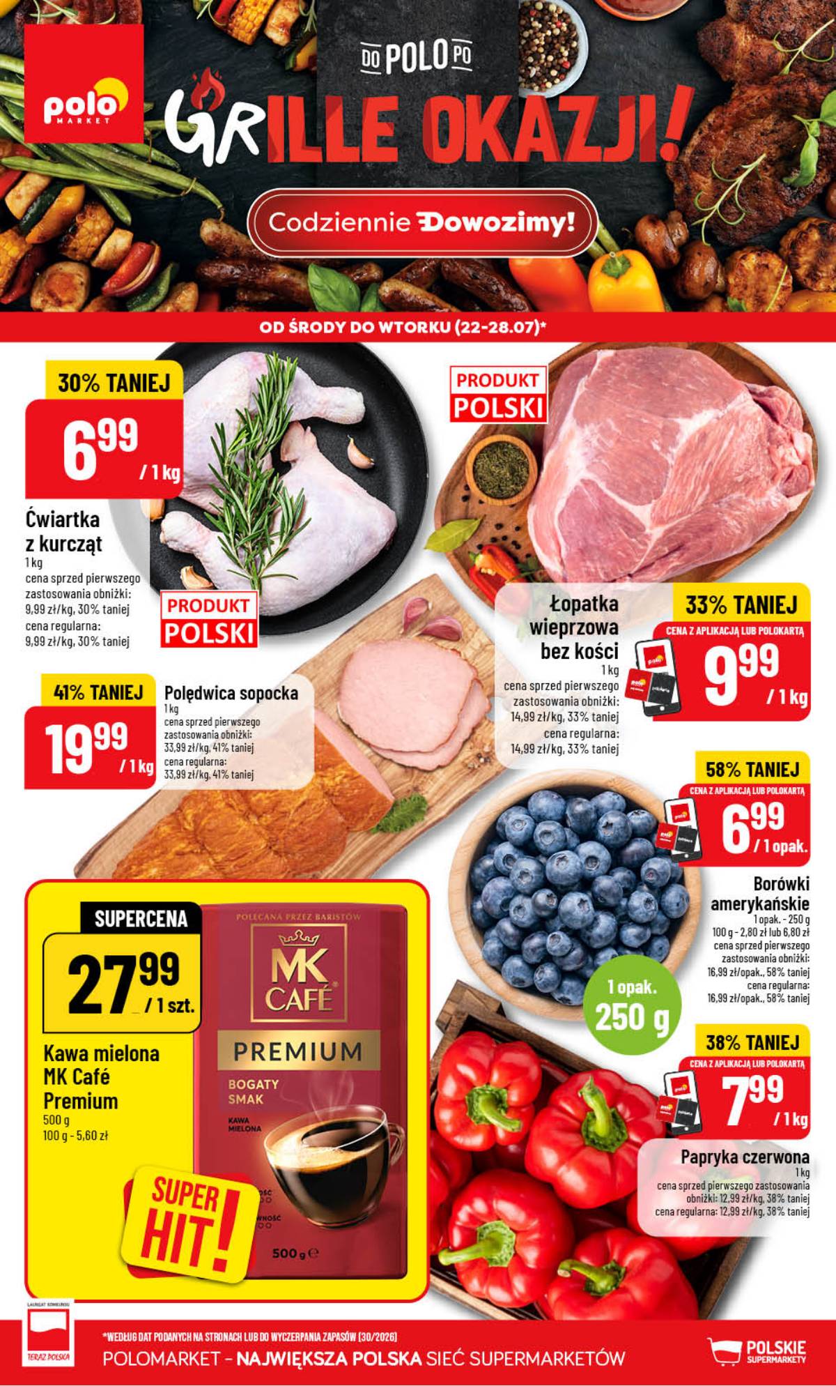 POLOmarket - Gazetka Polomarket 22.07-28.07 1 puslapis
