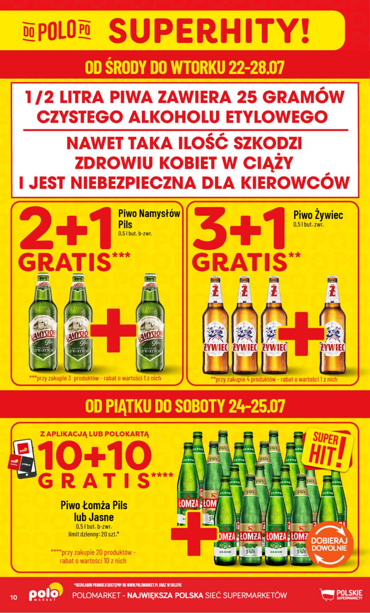 POLOmarket - Gazetka Polomarket 22.07-28.07 10 puslapis
