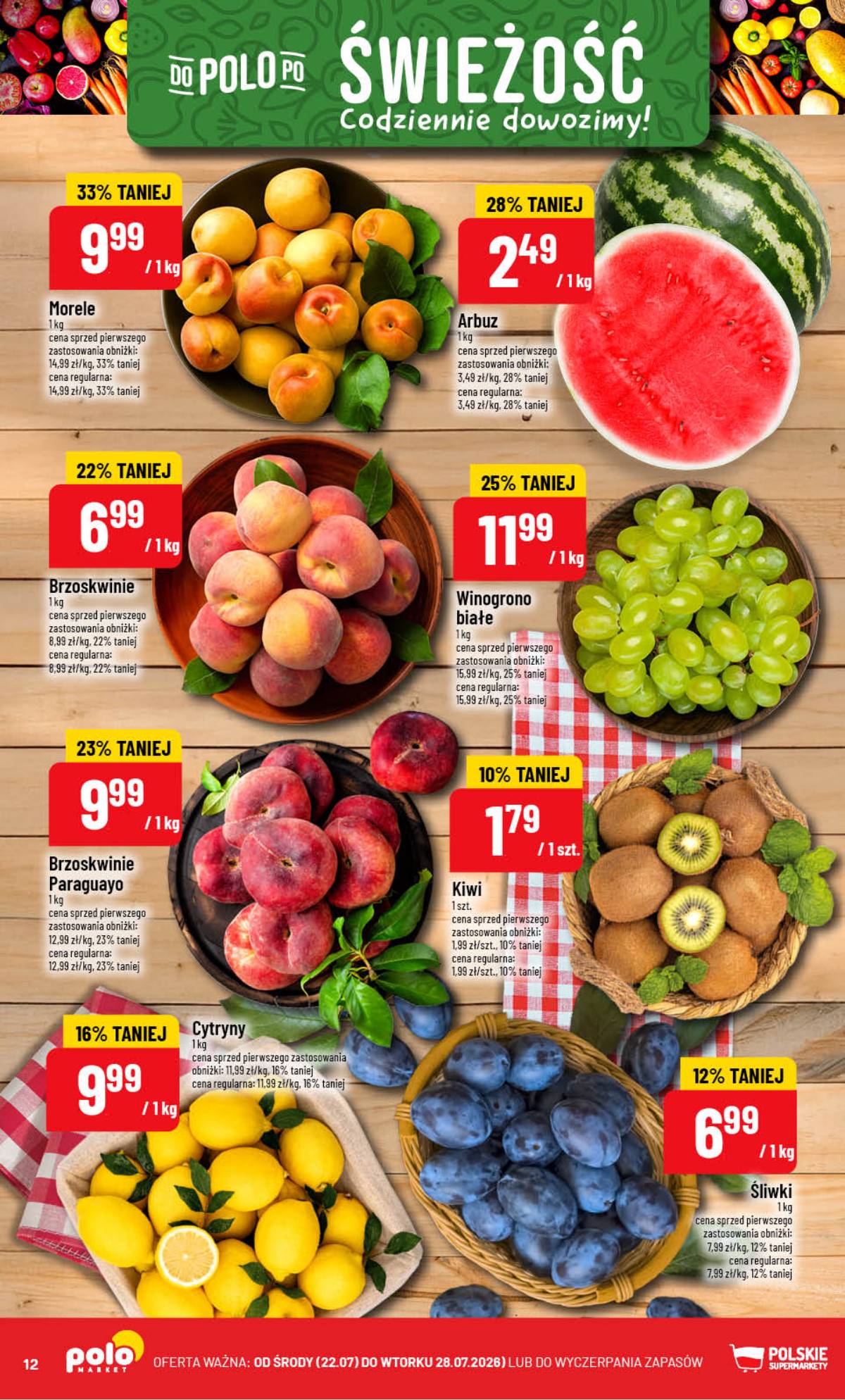 POLOmarket - Gazetka Polomarket 22.07-28.07 12 puslapis