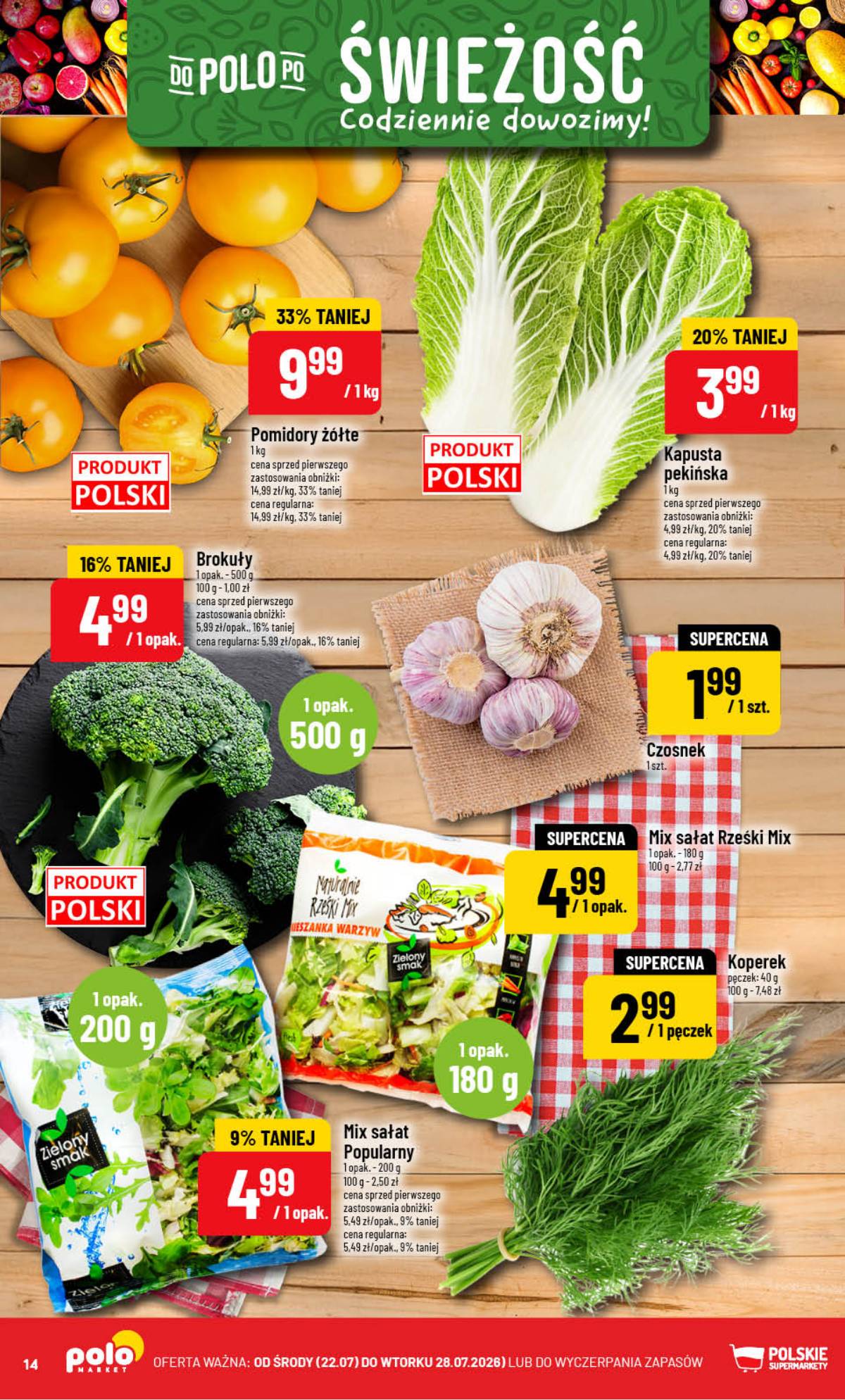 POLOmarket - Gazetka Polomarket 22.07-28.07 14 puslapis