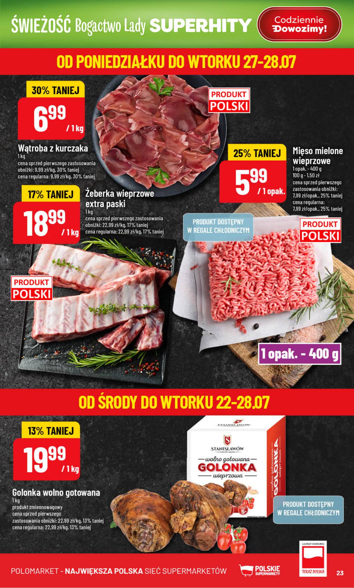 POLOmarket - Gazetka Polomarket 22.07-28.07 23 puslapis