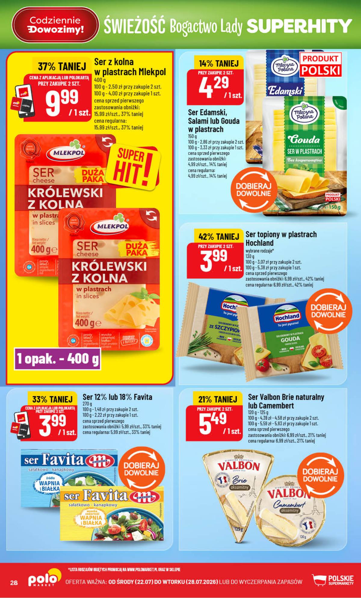 POLOmarket - Gazetka Polomarket 22.07-28.07 28 puslapis