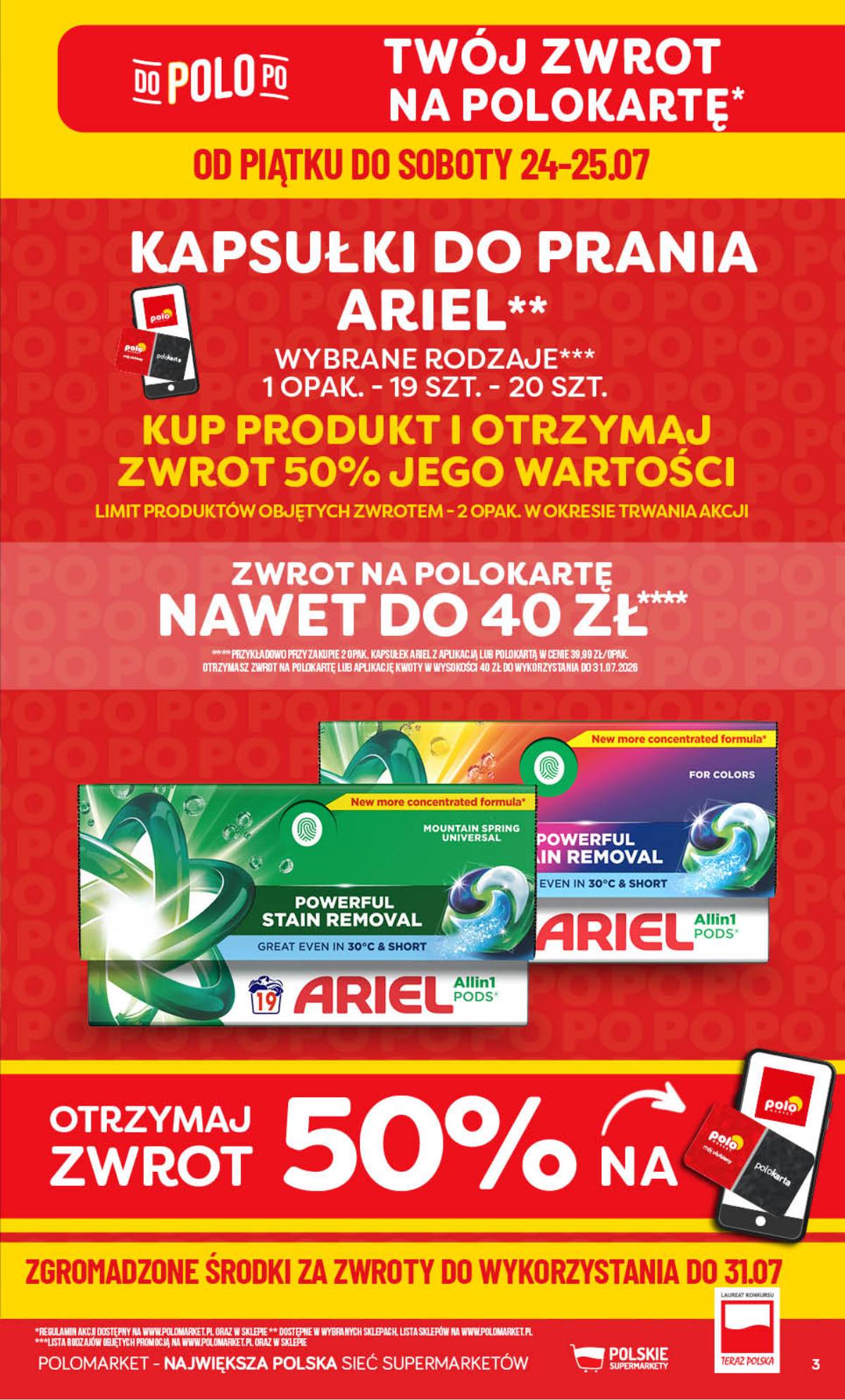 POLOmarket - Gazetka Polomarket 22.07-28.07 3 puslapis