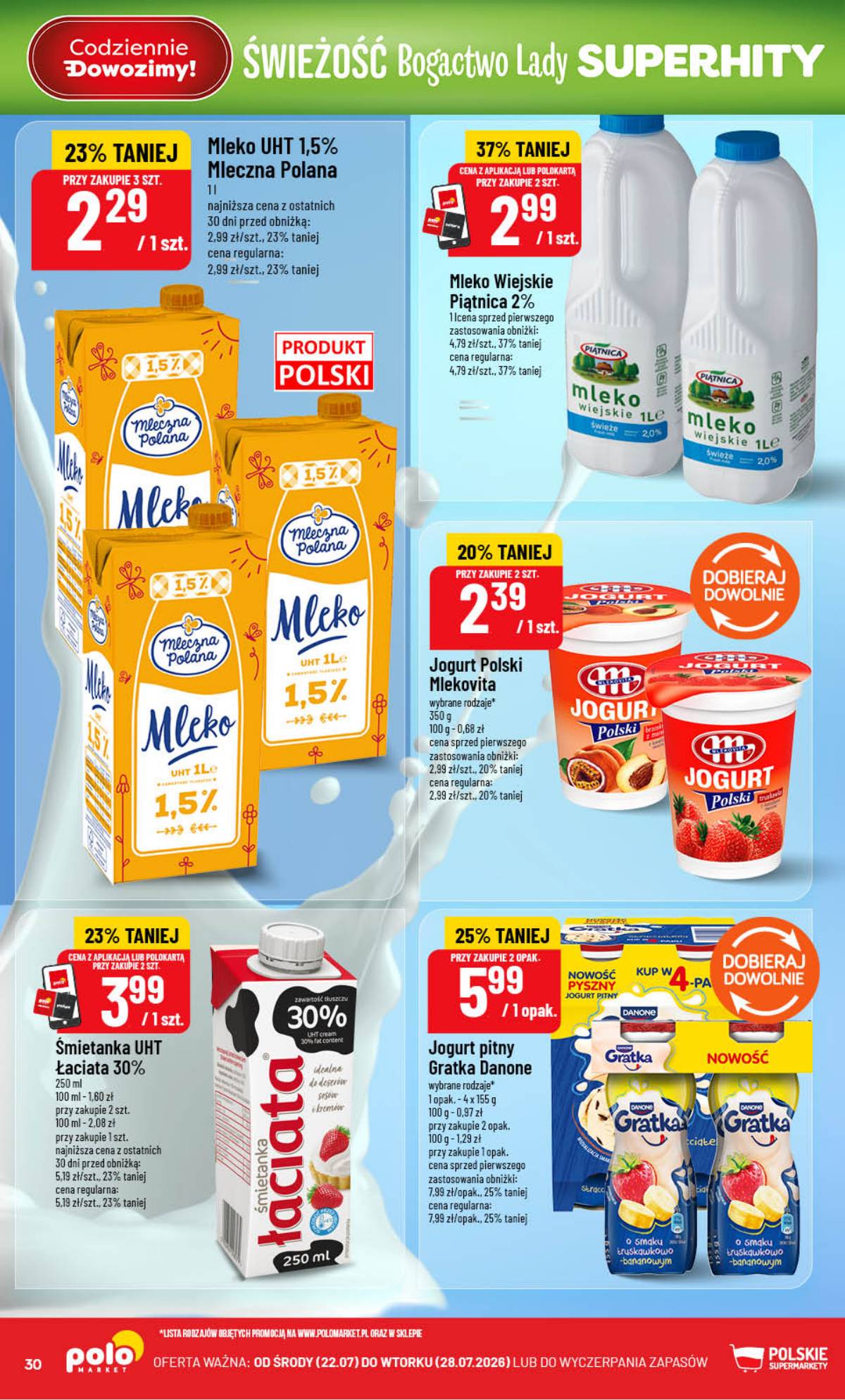 POLOmarket - Gazetka Polomarket 22.07-28.07 30 puslapis