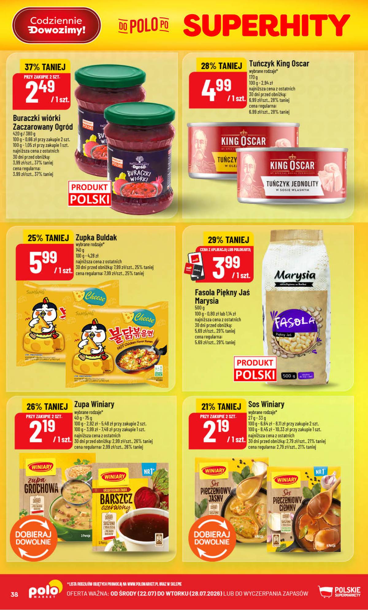 POLOmarket - Gazetka Polomarket 22.07-28.07 38 puslapis