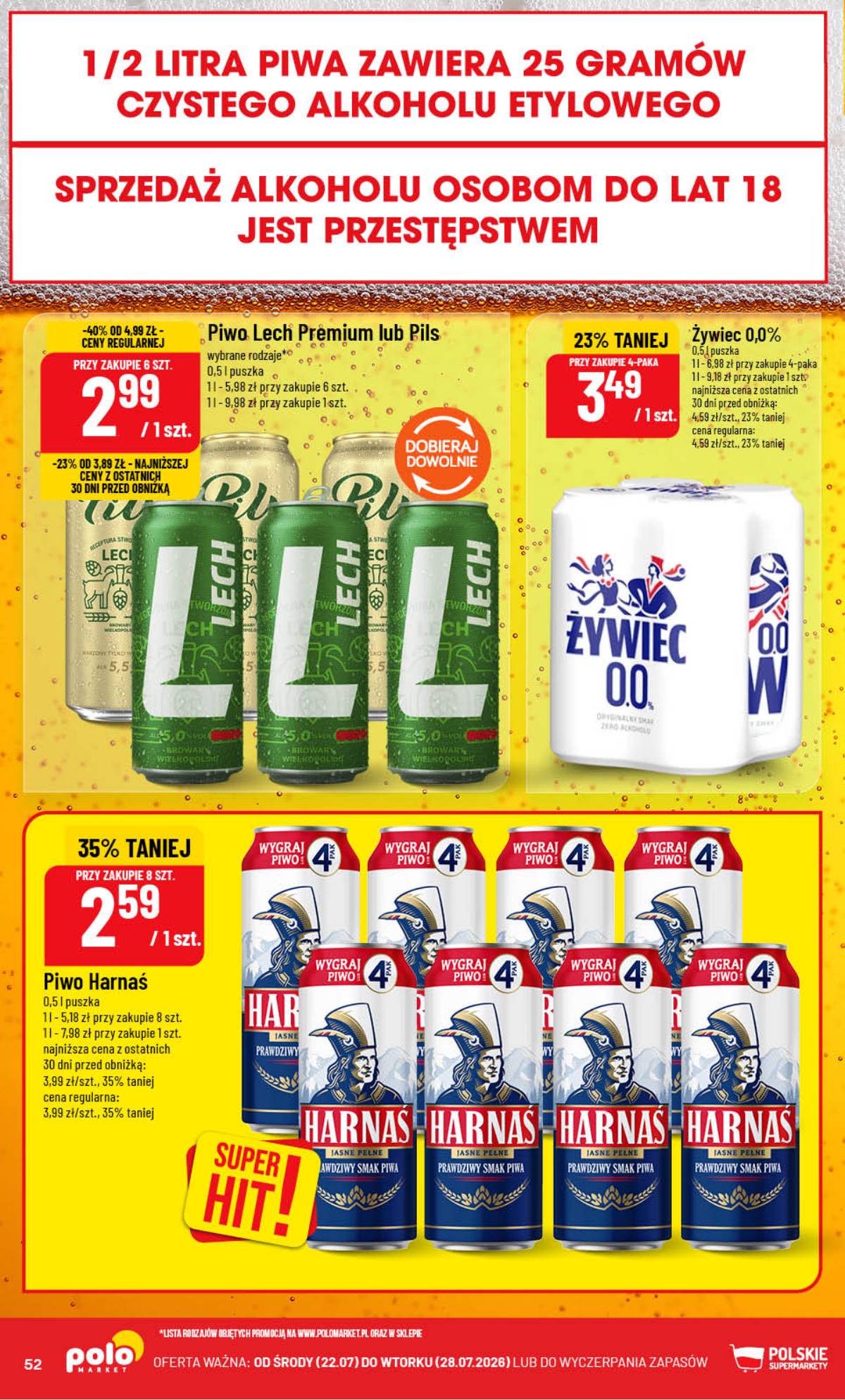 POLOmarket - Gazetka Polomarket 22.07-28.07 52 puslapis