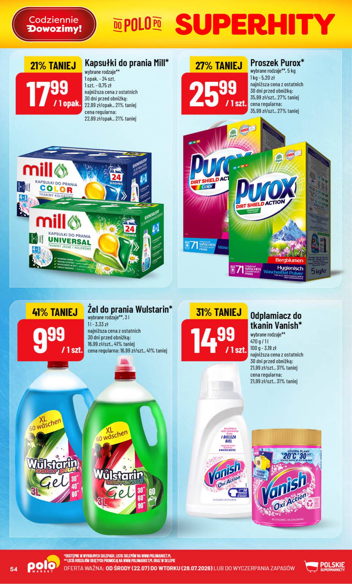 POLOmarket - Gazetka Polomarket 22.07-28.07 54 puslapis