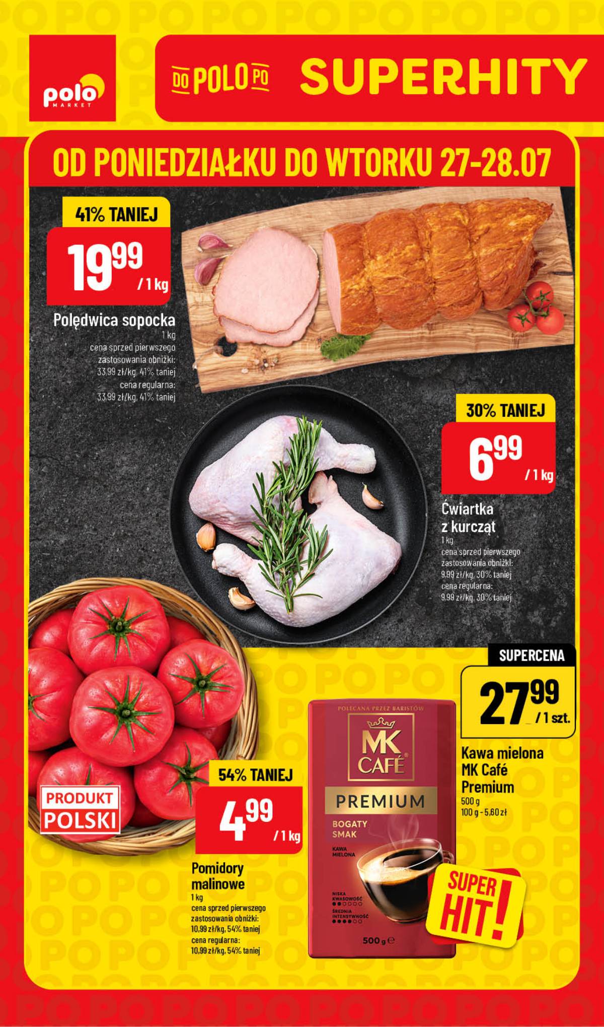 POLOmarket - Ulotka pon-wt 1 puslapis