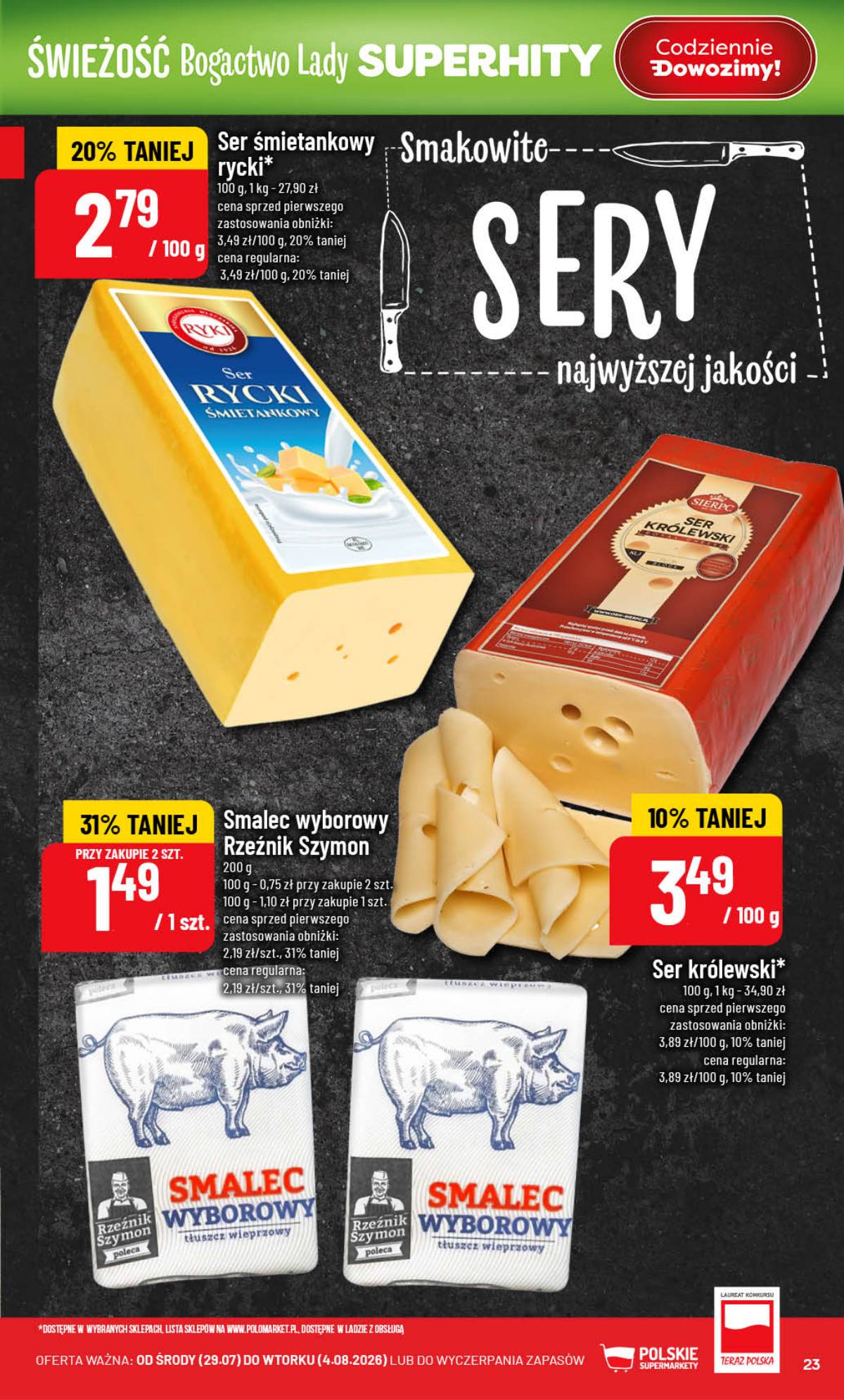 POLOmarket - Gazetka POLOmarket 23 puslapis
