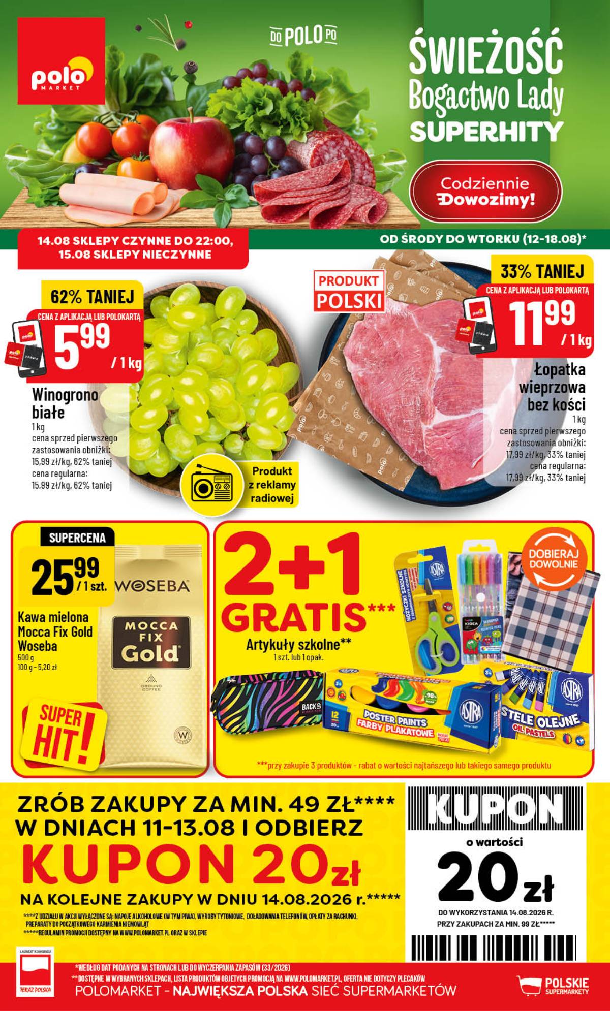 POLOmarket - Gazetka POLOmarket 1 puslapis