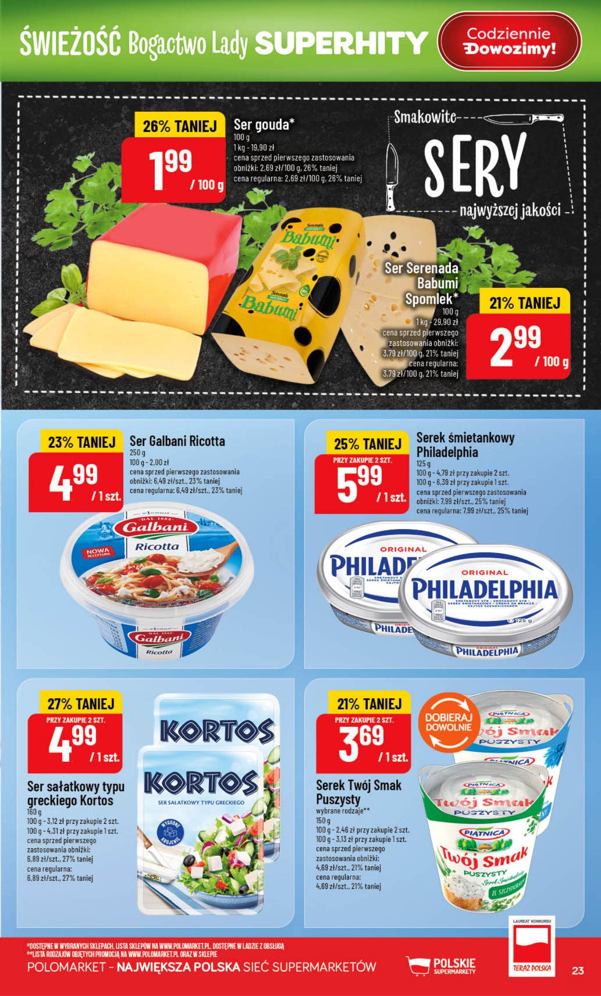 POLOmarket - Gazetka POLOmarket 23 puslapis