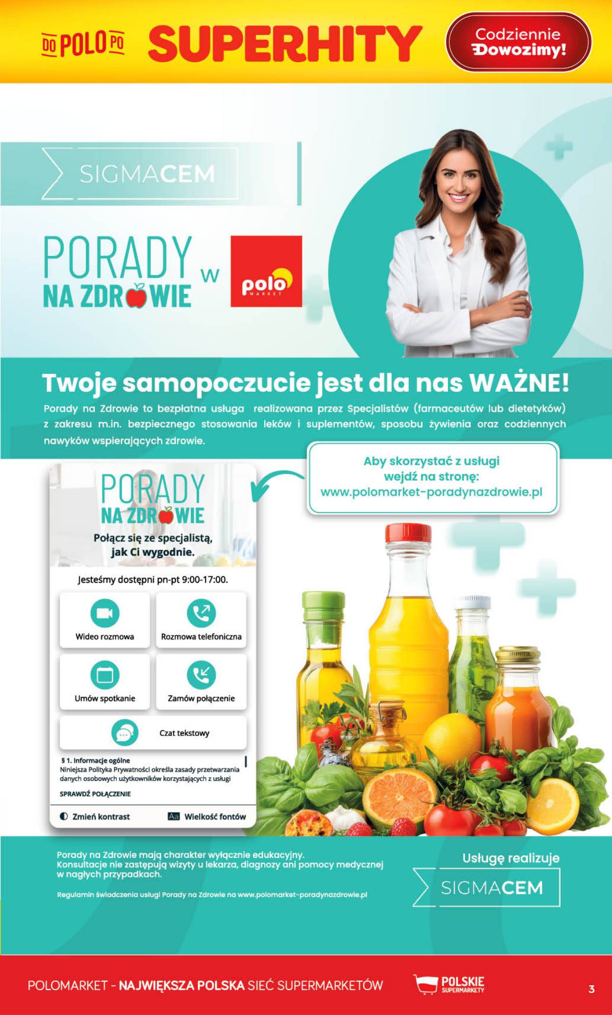 POLOmarket - Gazetka POLOmarket 3 puslapis