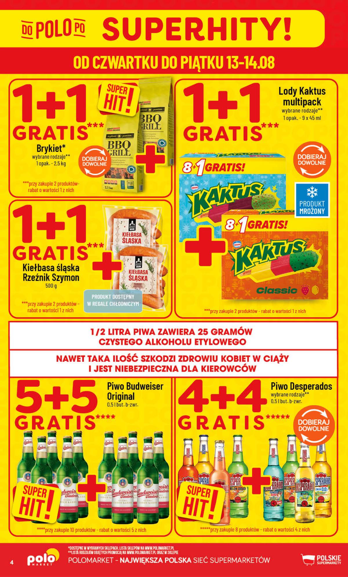 POLOmarket - Gazetka POLOmarket 4 puslapis
