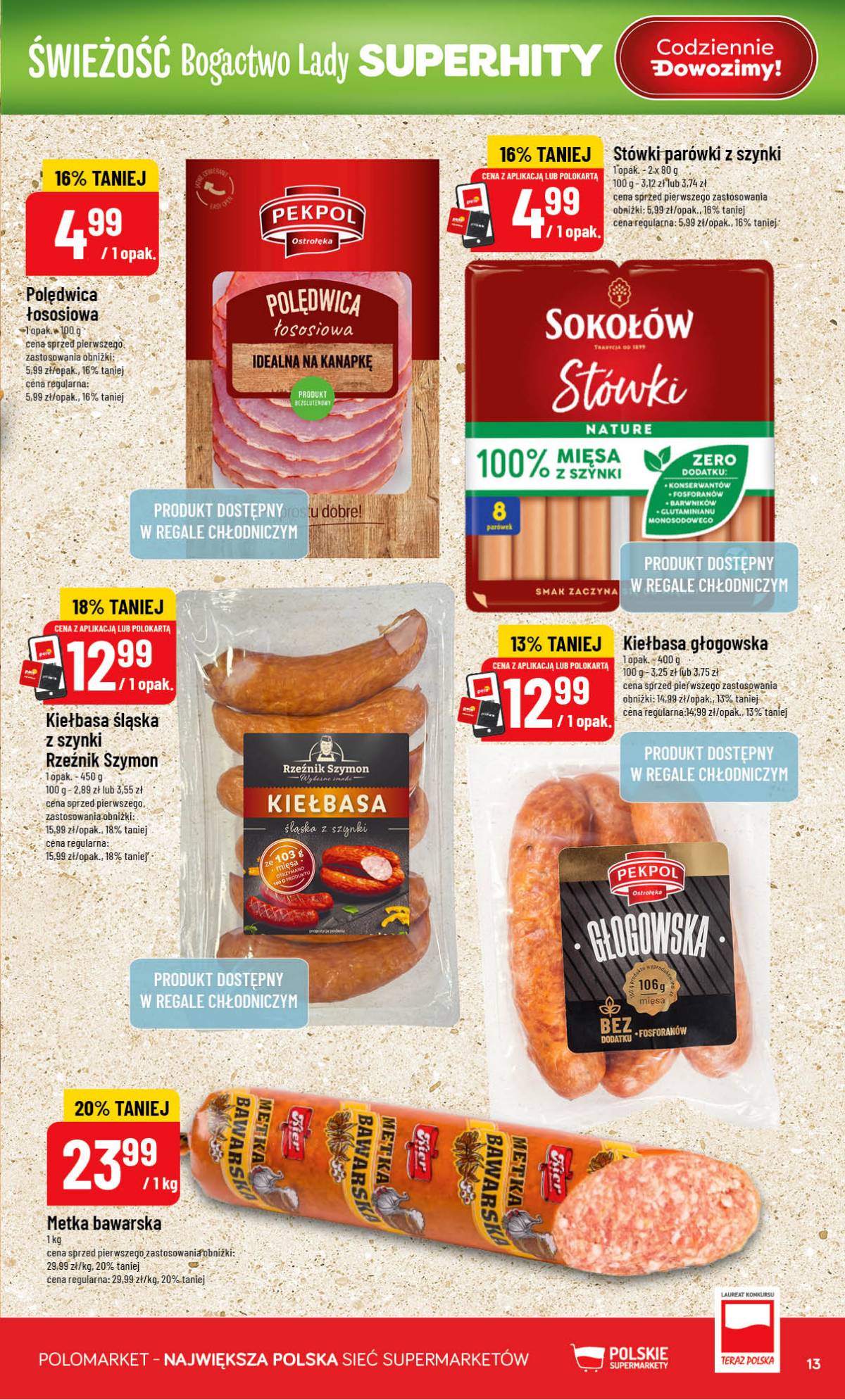 POLOmarket - Gazetka POLOmarket 13 puslapis