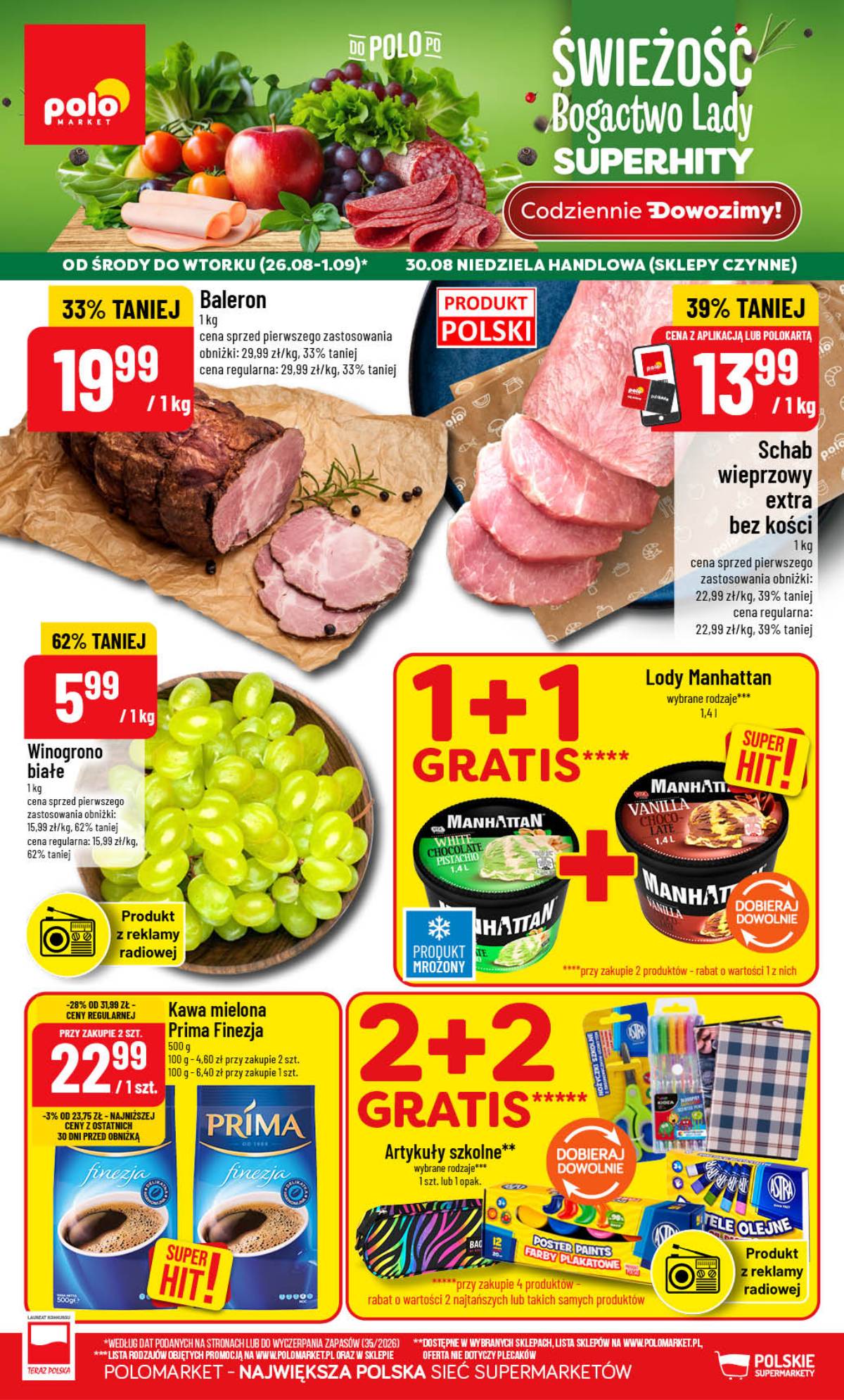 POLOmarket - Gazetka POLOmarket 1 puslapis