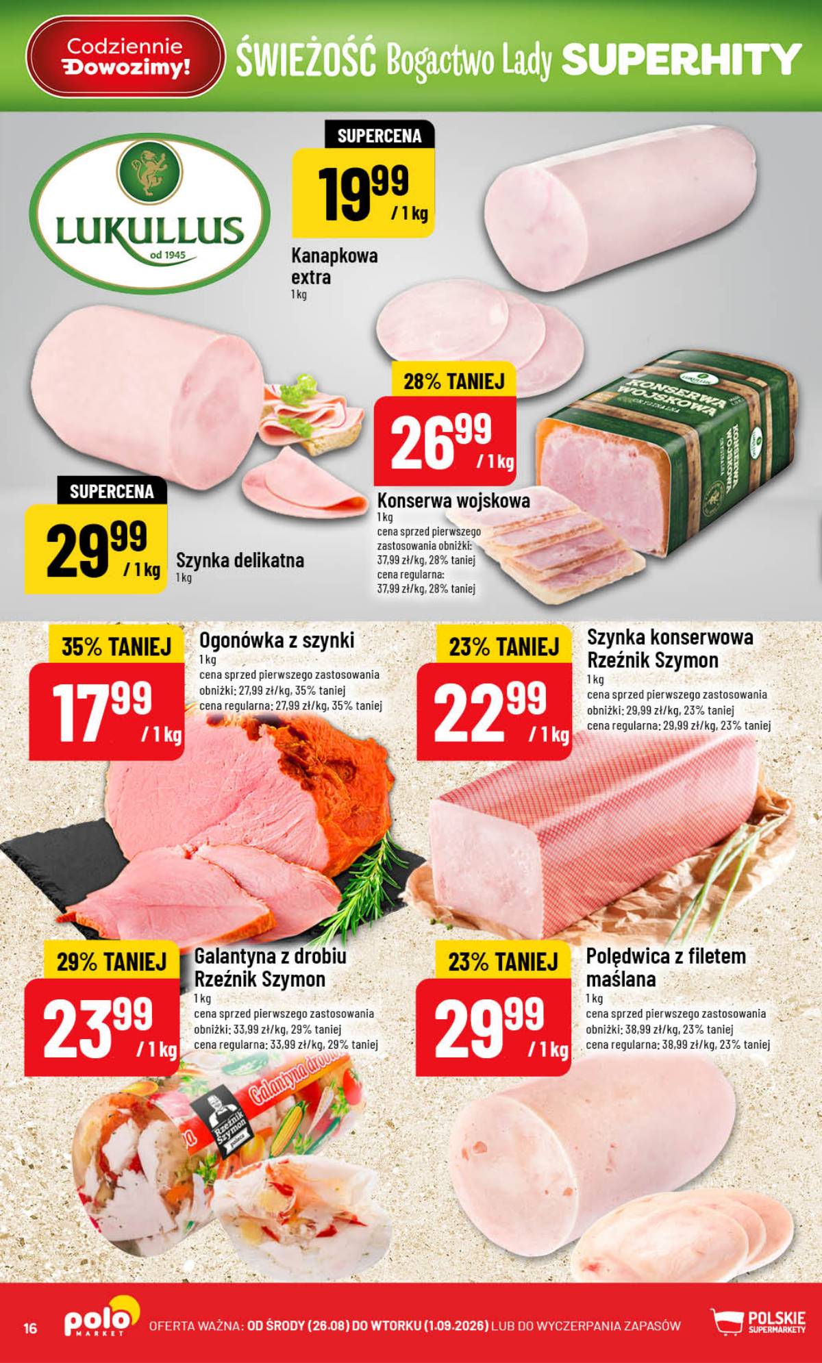 POLOmarket - Gazetka POLOmarket 16 puslapis