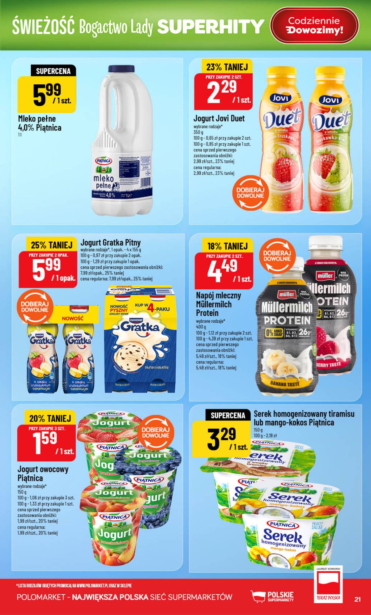 POLOmarket - Gazetka POLOmarket 21 puslapis