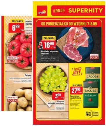 POLOmarket - Ulotka superhity pon-wt 2026-09-07 – 2026-09-08