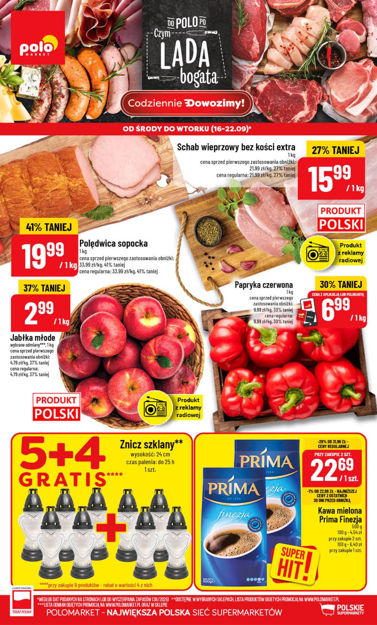 POLOmarket - Gazetka POLOmarket 1 puslapis