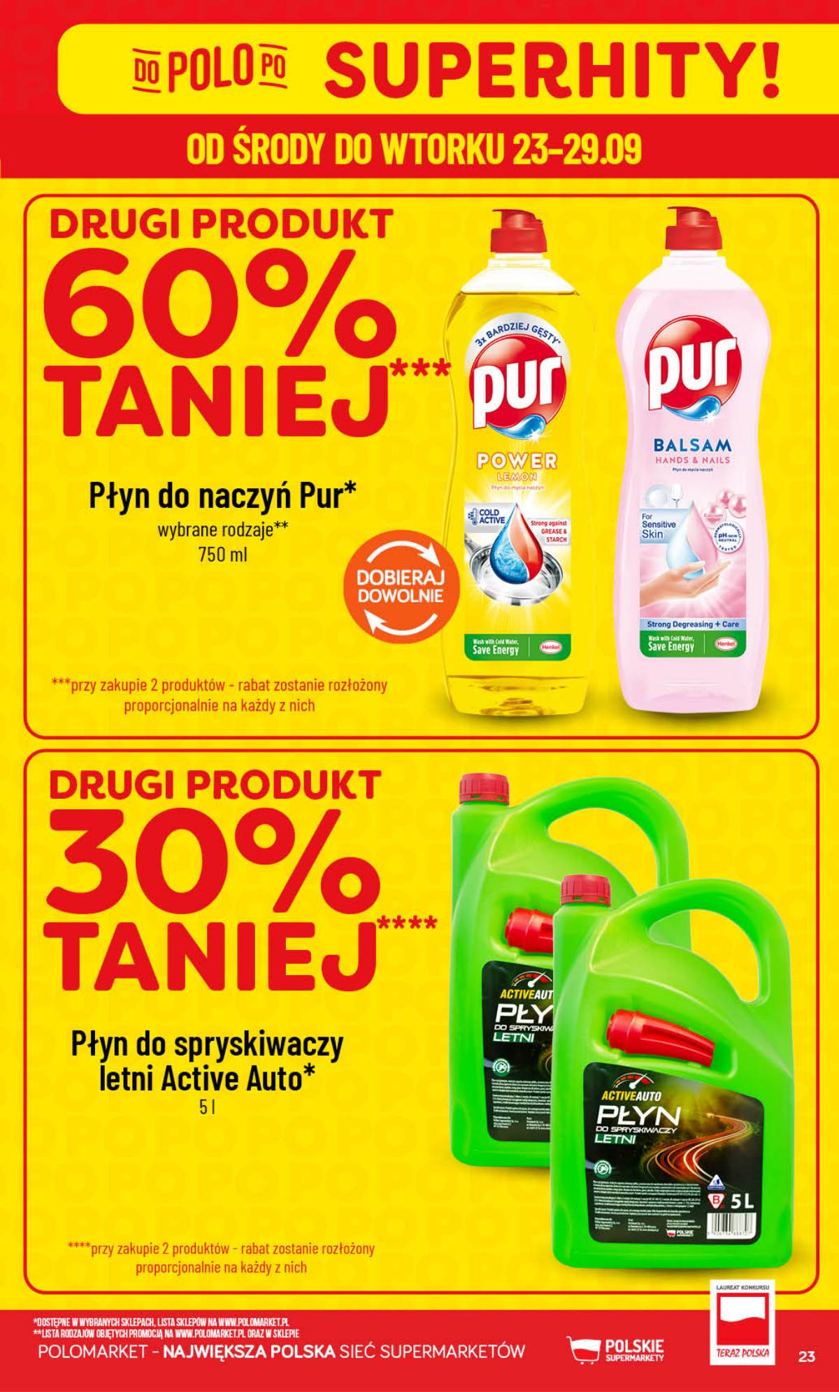 POLOmarket - Gazetka POLOmarket 23 puslapis