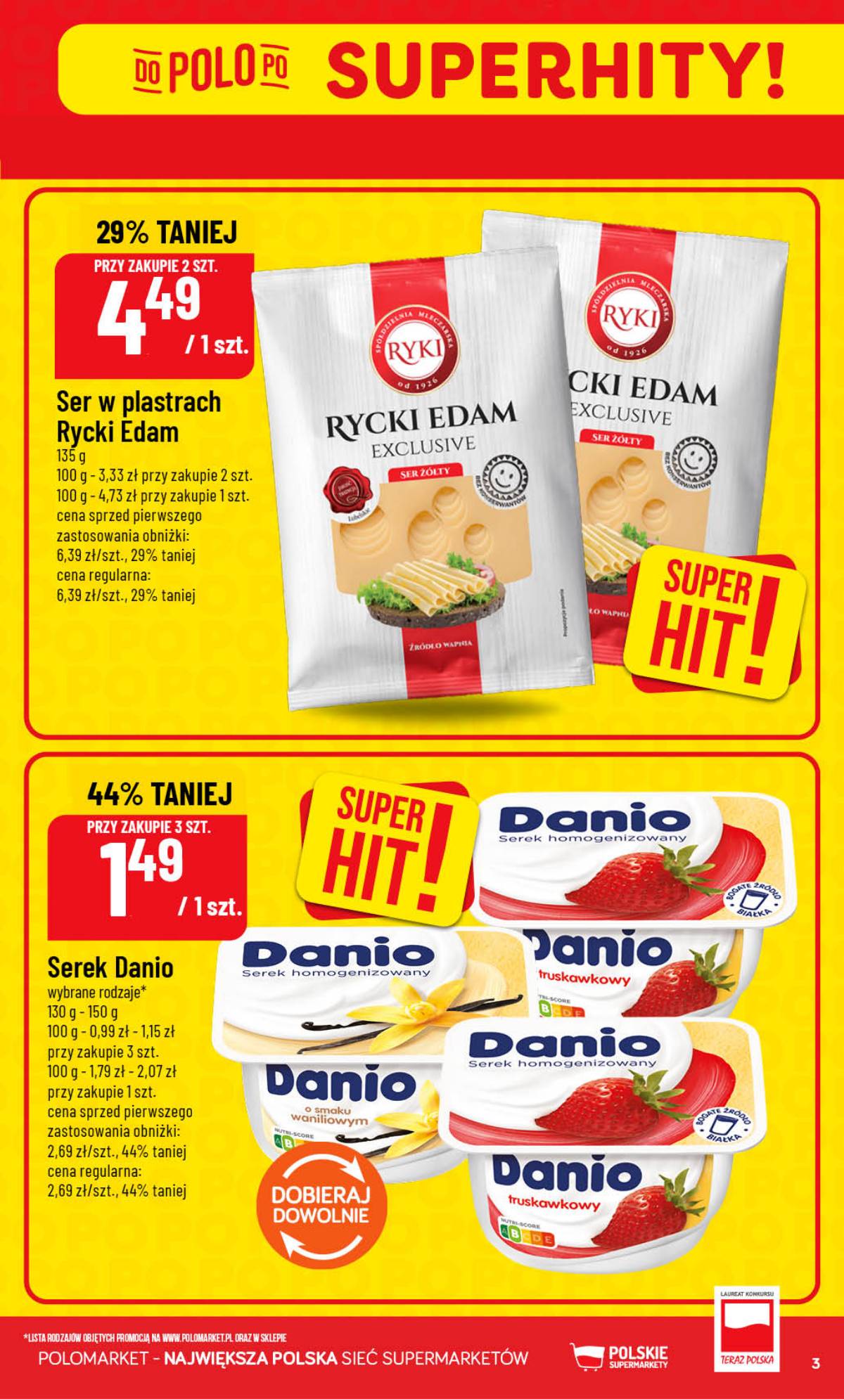 POLOmarket - Gazetka POLOmarket 3 puslapis