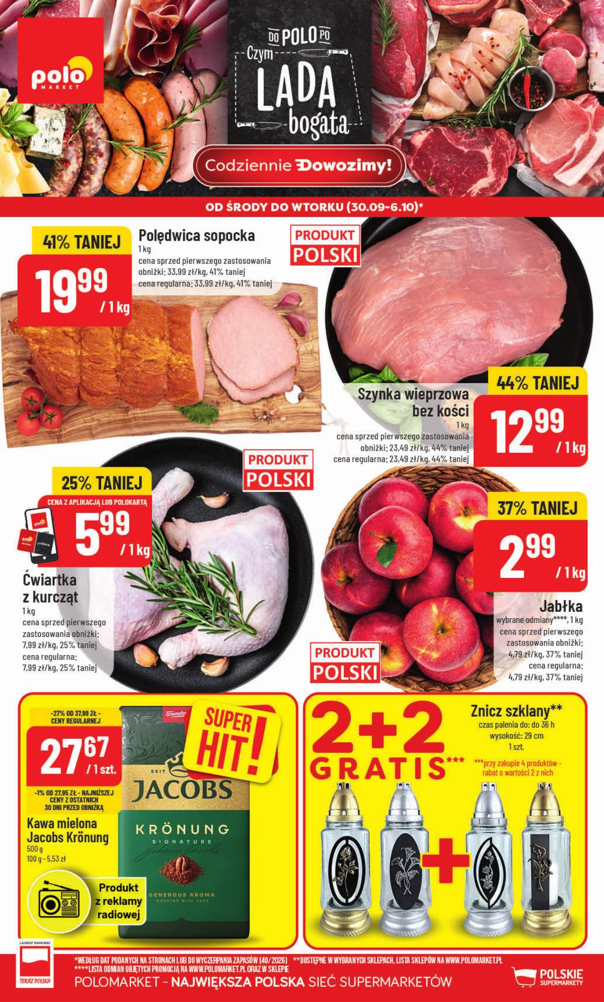 POLOmarket - Gazetka od 30.09 1 puslapis