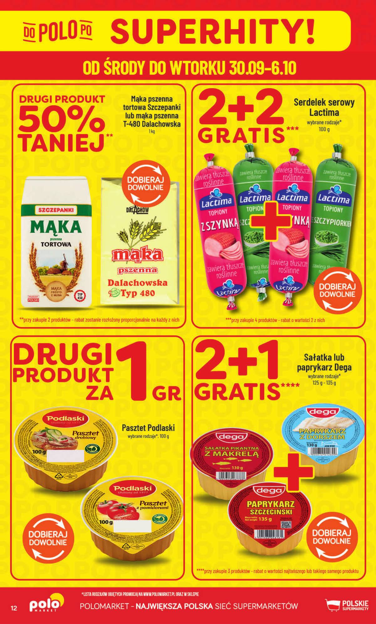 POLOmarket - Gazetka od 30.09 12 puslapis