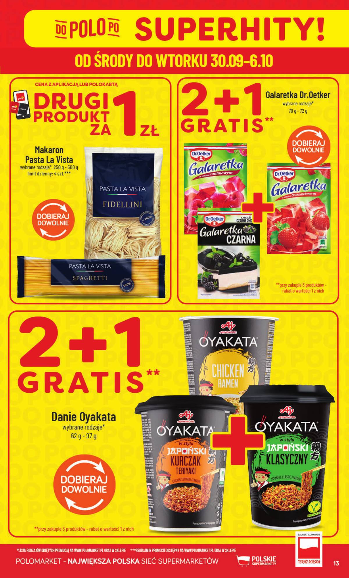 POLOmarket - Gazetka od 30.09 13 puslapis