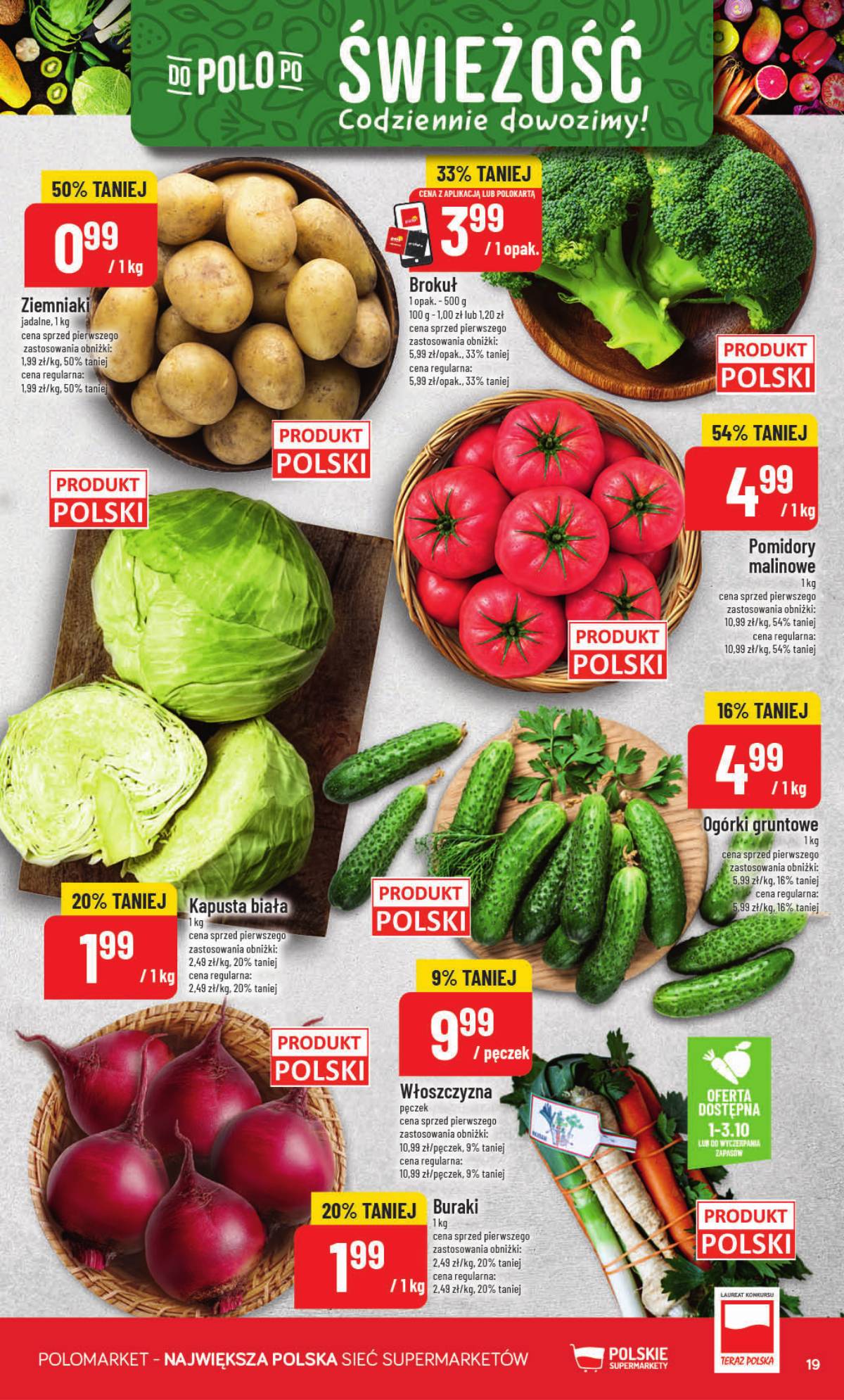 POLOmarket - Gazetka od 30.09 19 puslapis