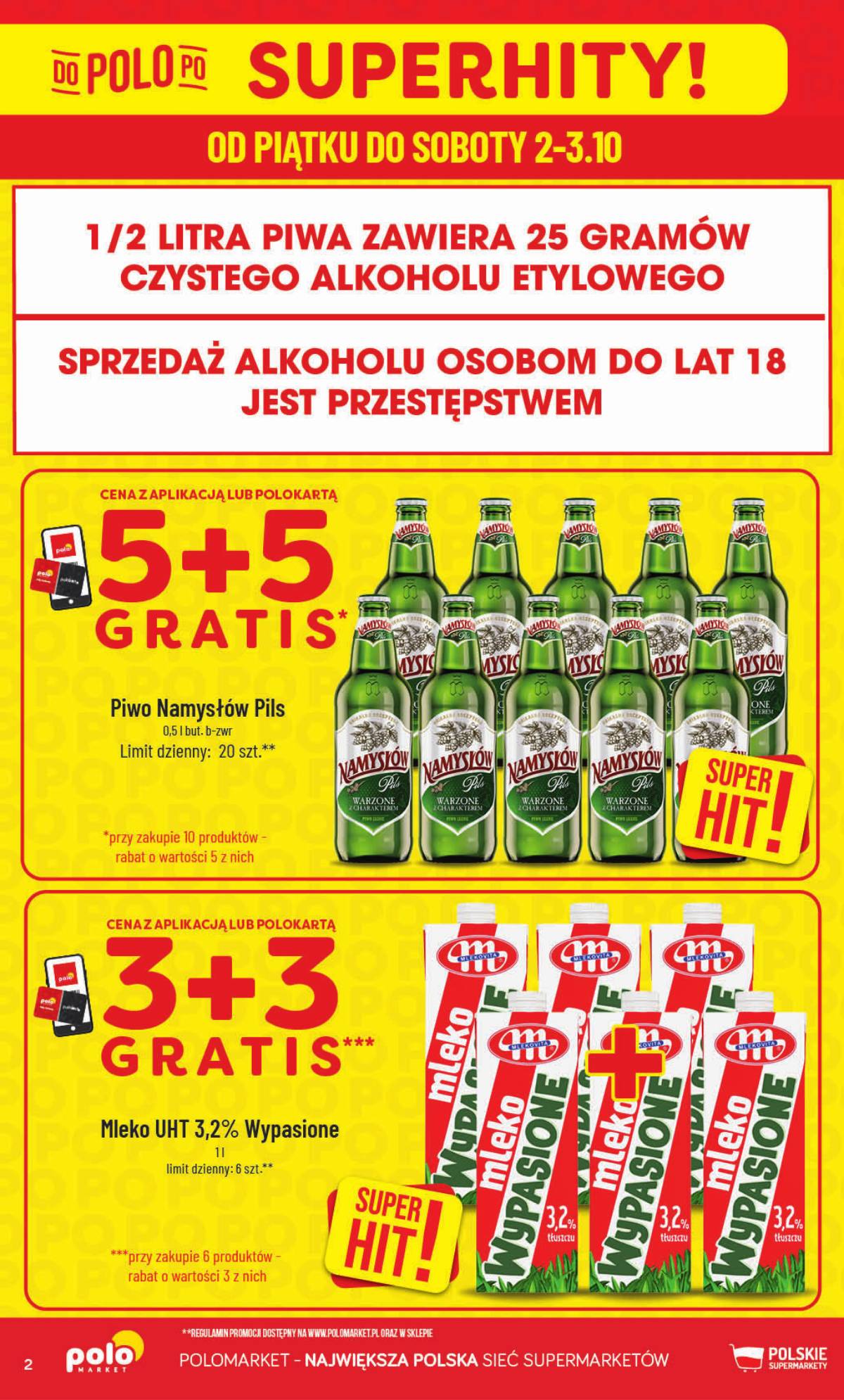 POLOmarket - Gazetka od 30.09 2 puslapis