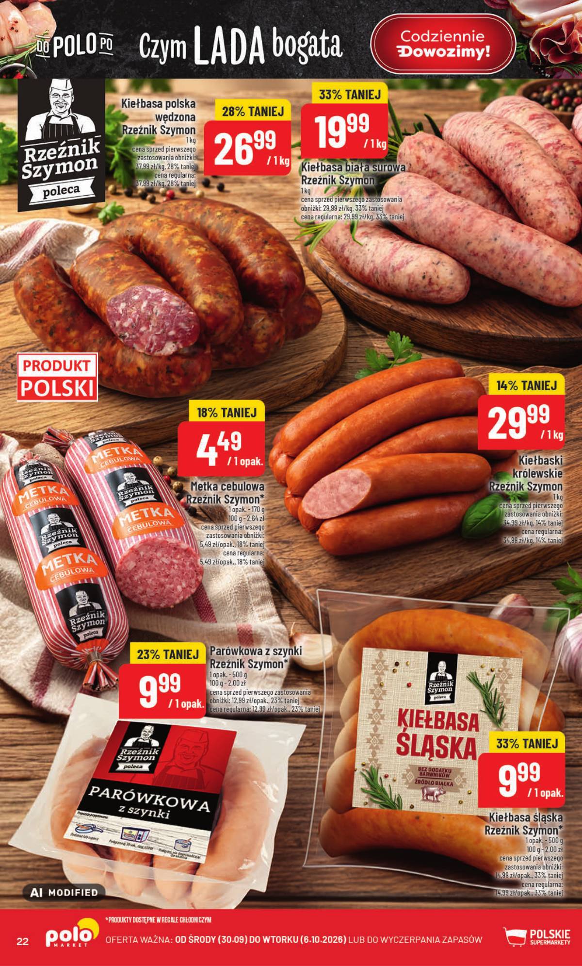 POLOmarket - Gazetka od 30.09 22 puslapis