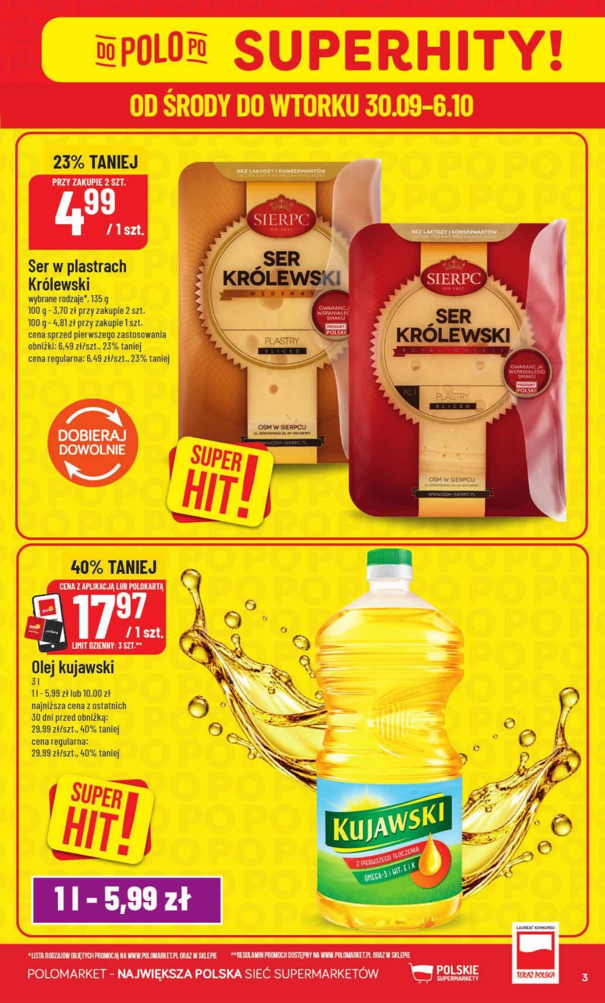 POLOmarket - Gazetka od 30.09 3 puslapis