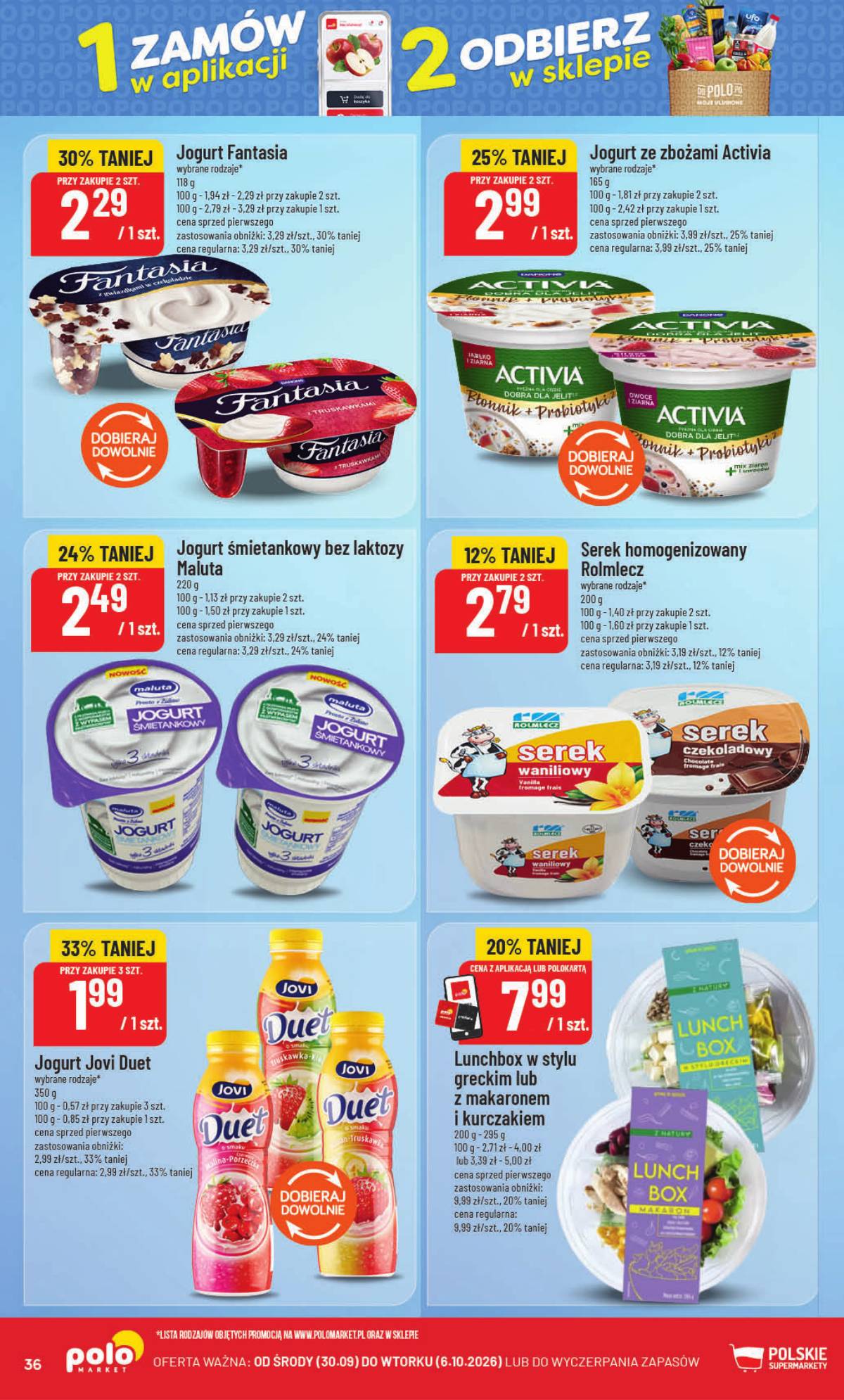 POLOmarket - Gazetka od 30.09 36 puslapis