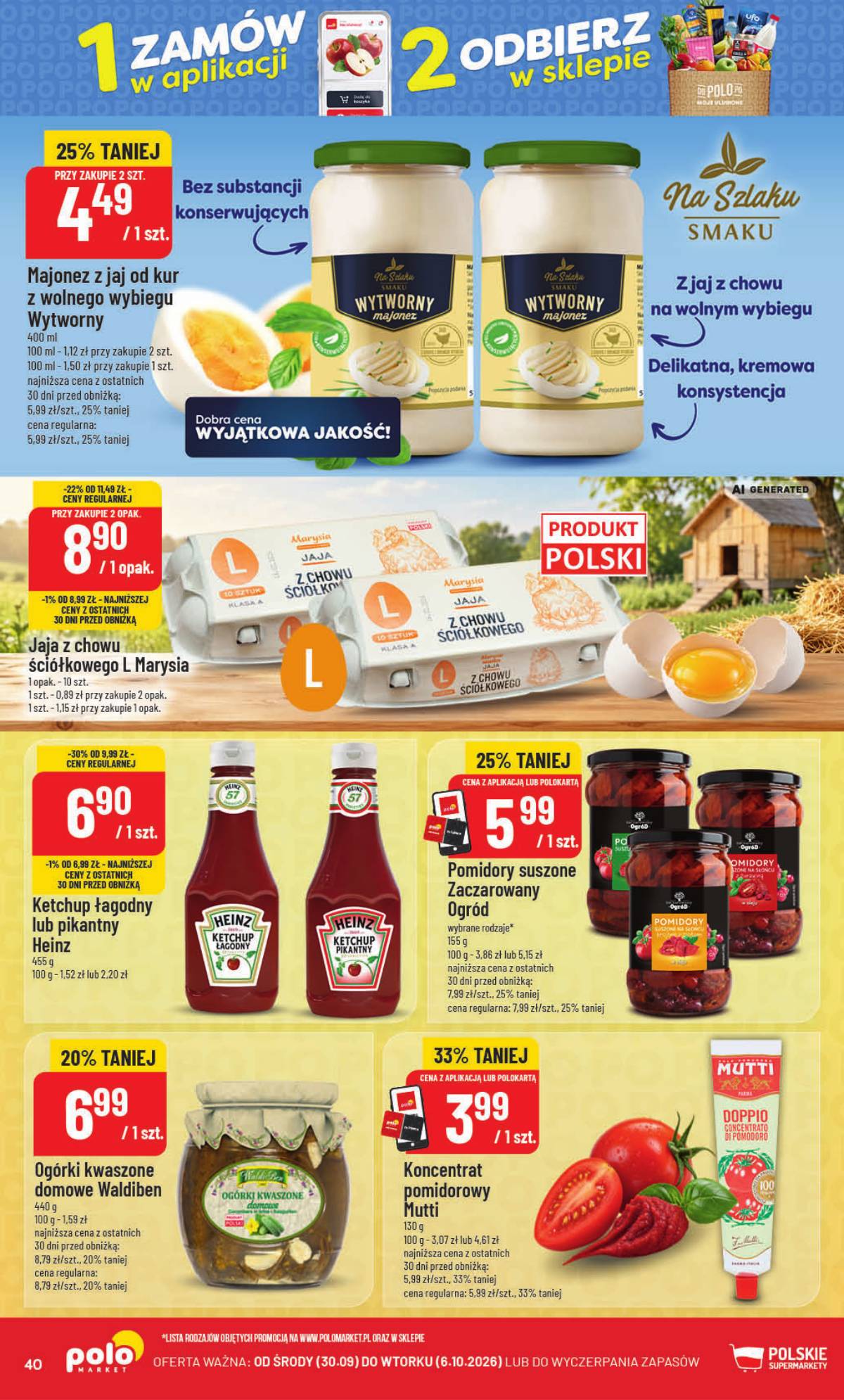 POLOmarket - Gazetka od 30.09 40 puslapis
